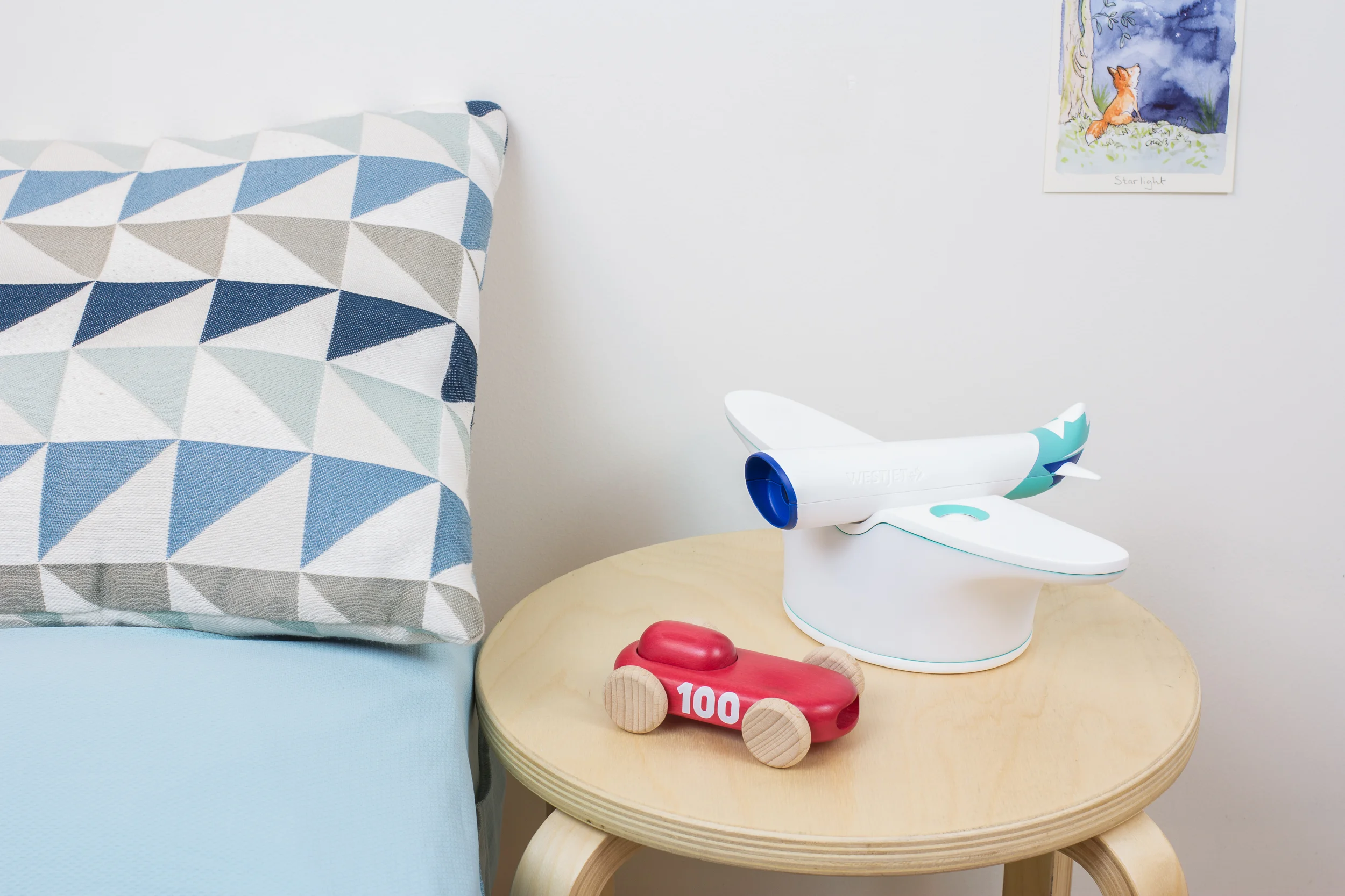 WestJet Flight Light, keeping children and travelling parents connected