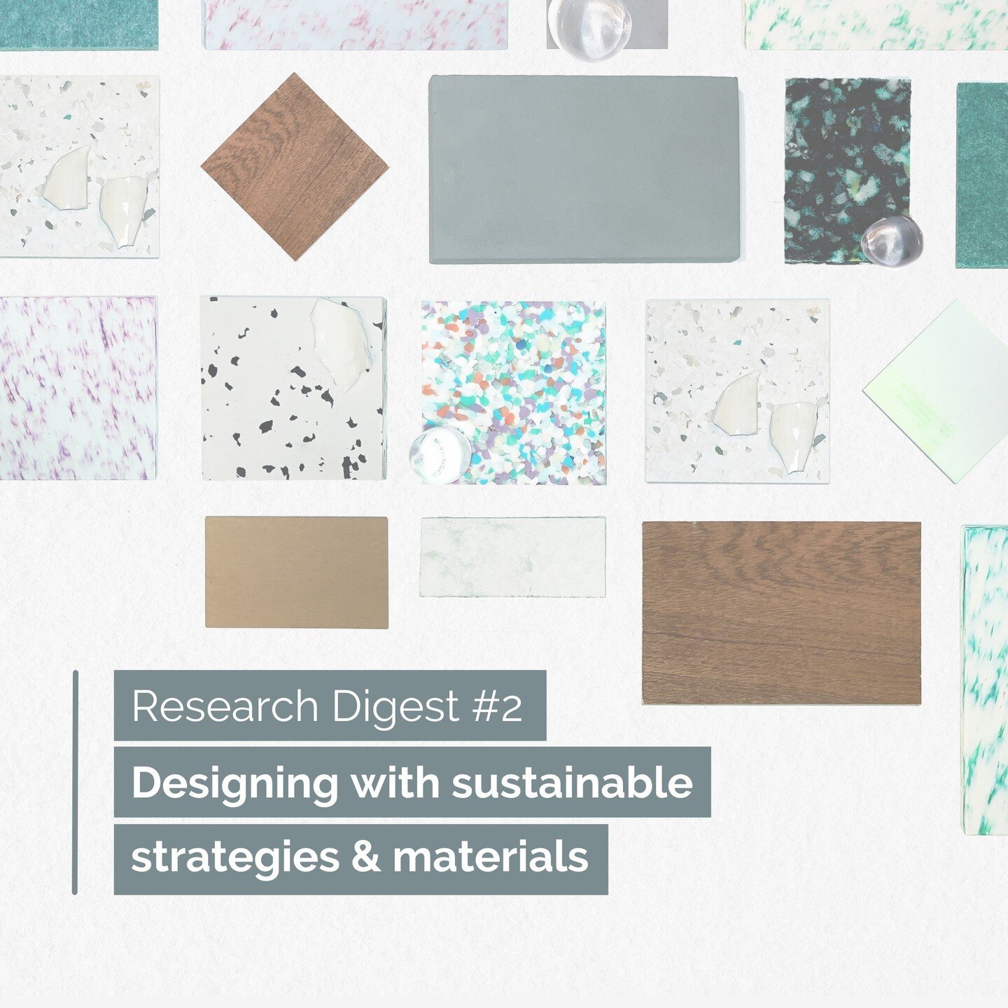 Our Research Digest is back! 

In this 2nd edition, we dive into sustainable strategies and materials from a product design perspective. 

Just as a recap: a couple of times a year, in the form of a research Miro board, we share lots of insights, on 