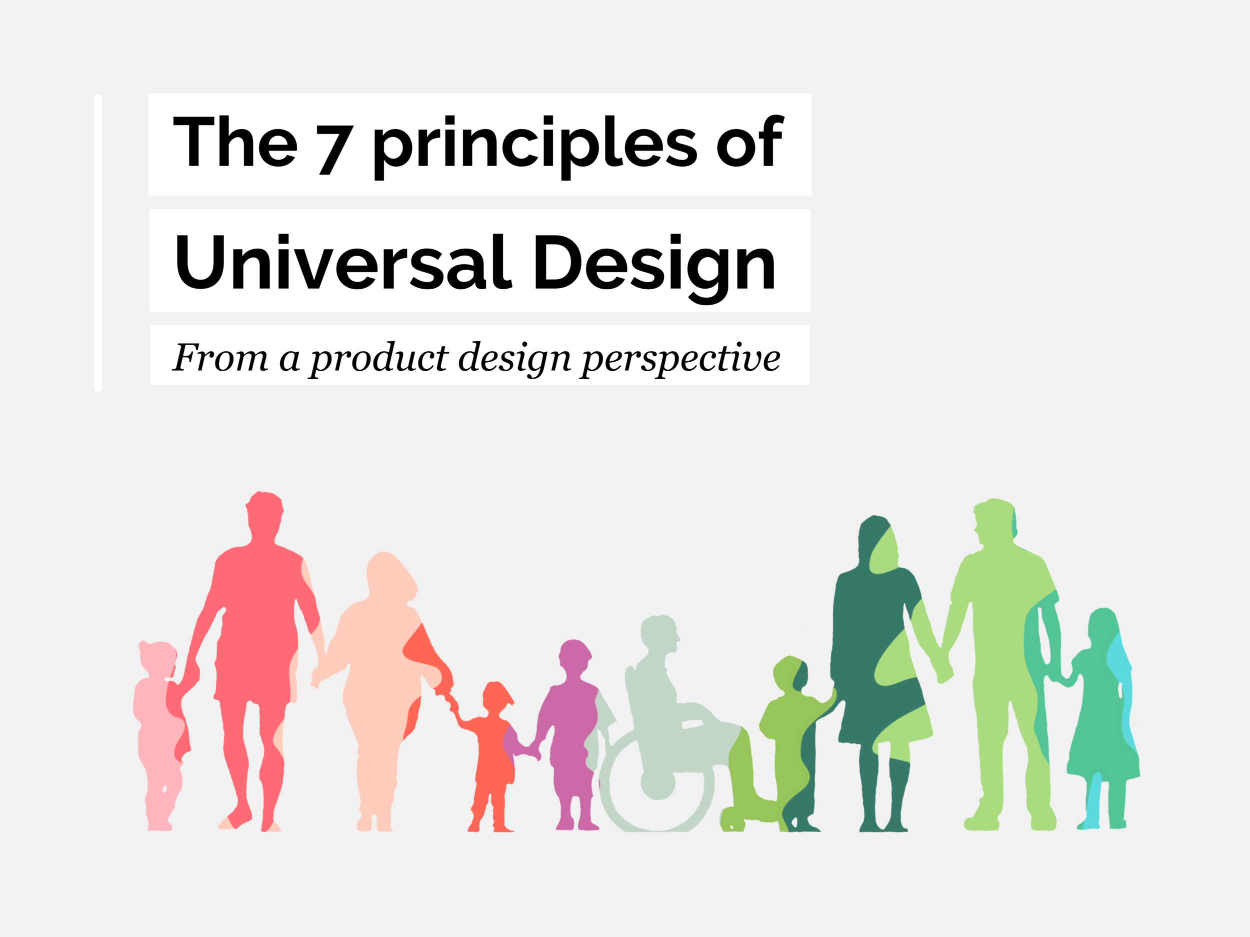 Universal design explained in a diversity of ways: principles of ...