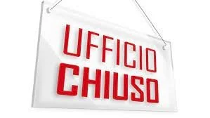 CHIUSURA UFFICI LUNEDI' 24 GIUGNO