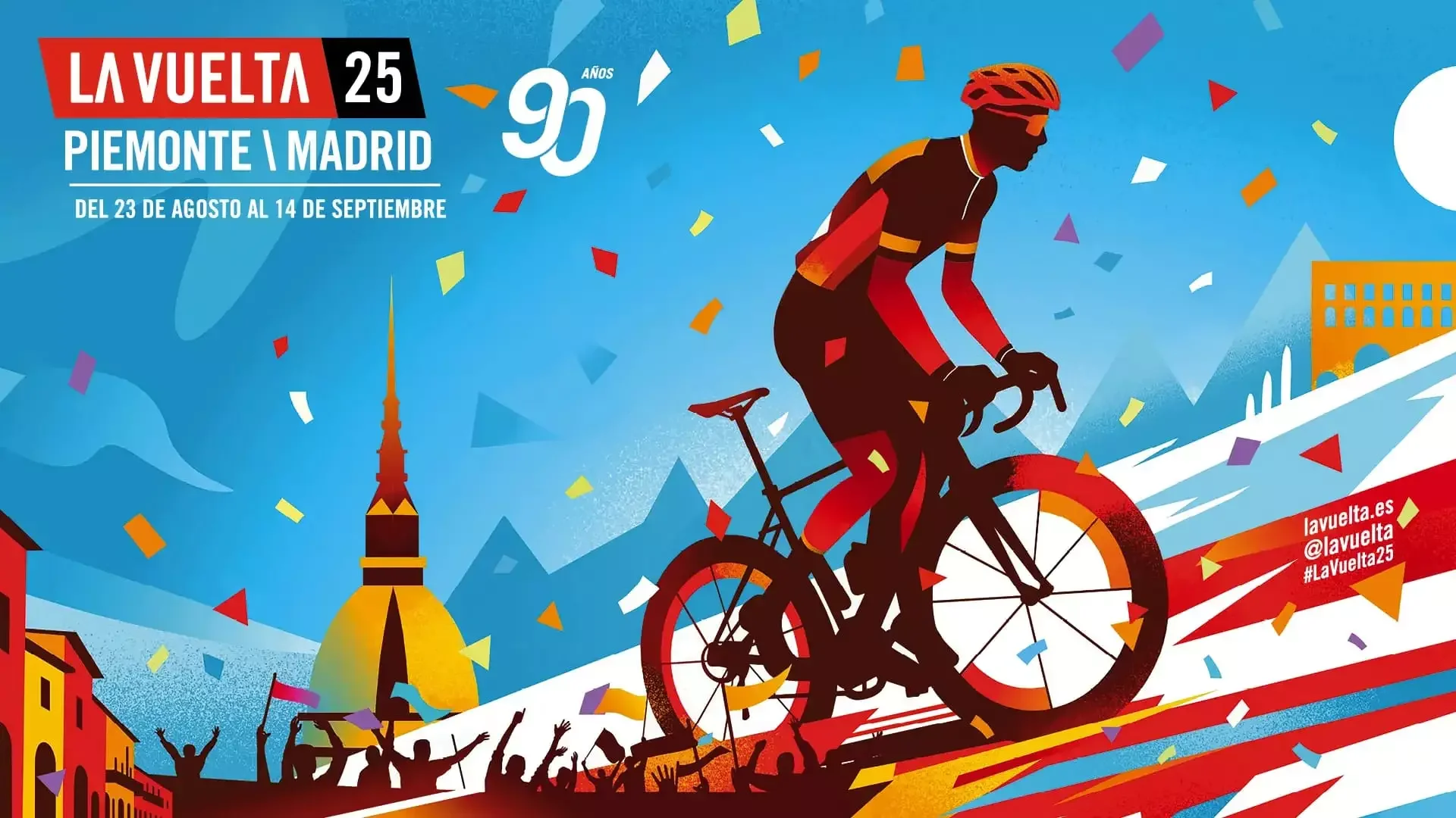 CORSA CICLISTICA LA VUELTA