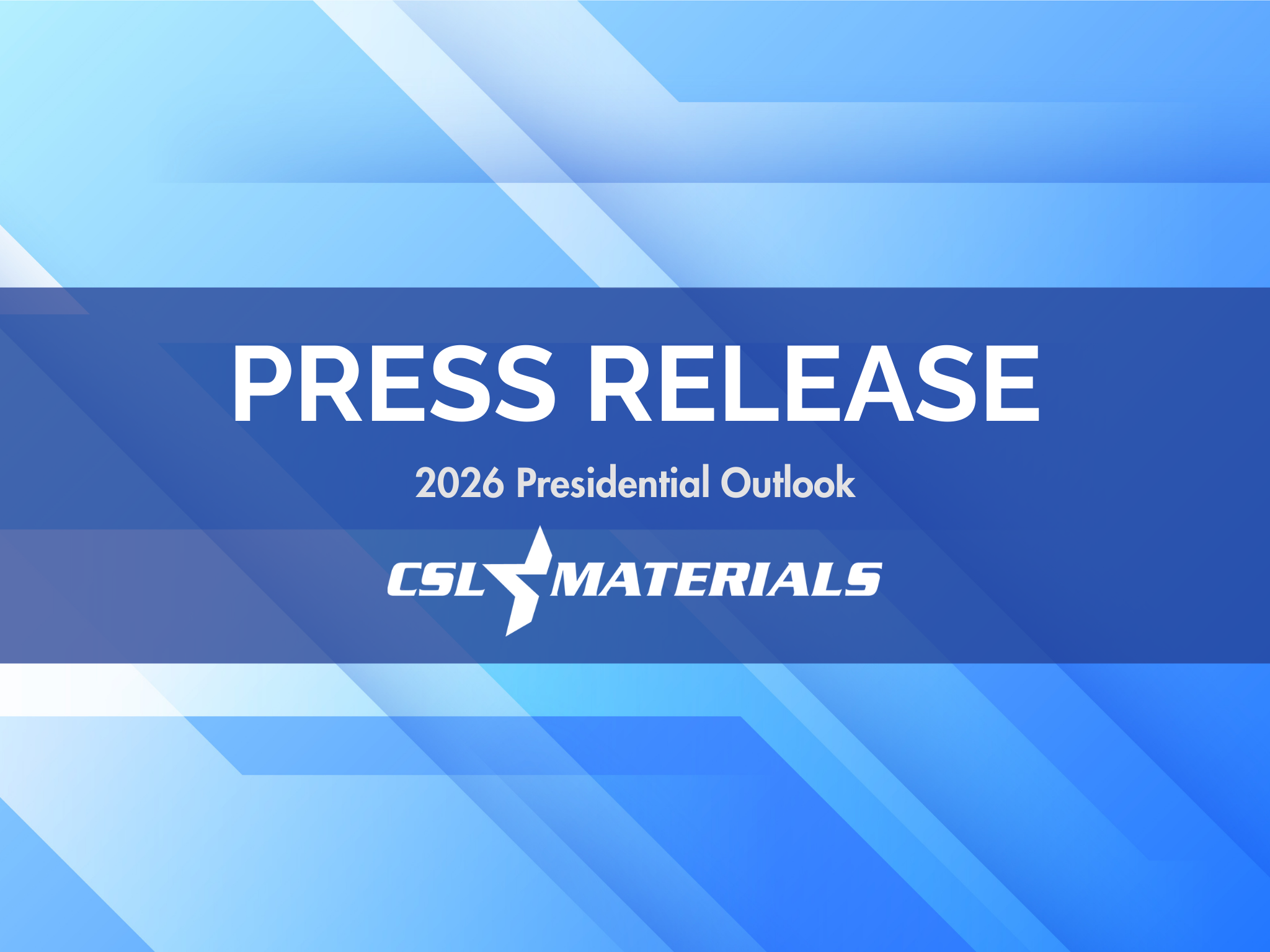 A Message From Our President Chad Lesher - Looking Ahead to 2026