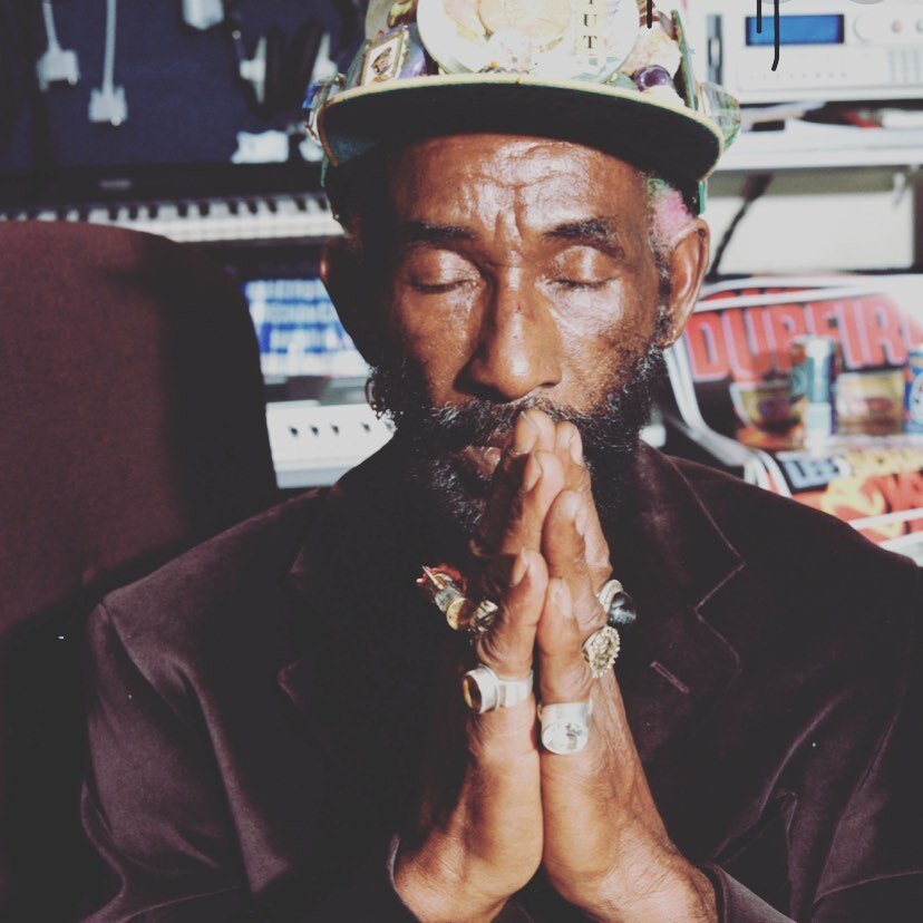 You showed us how to be free, joyful and mischievous all in a step. May your next level be exponentially filled with all the peace &amp; magic you shared with us. RIP #leescratchperry #dub #jamaica #jammylandforever 🦅🇯🇲 💚💛🖤