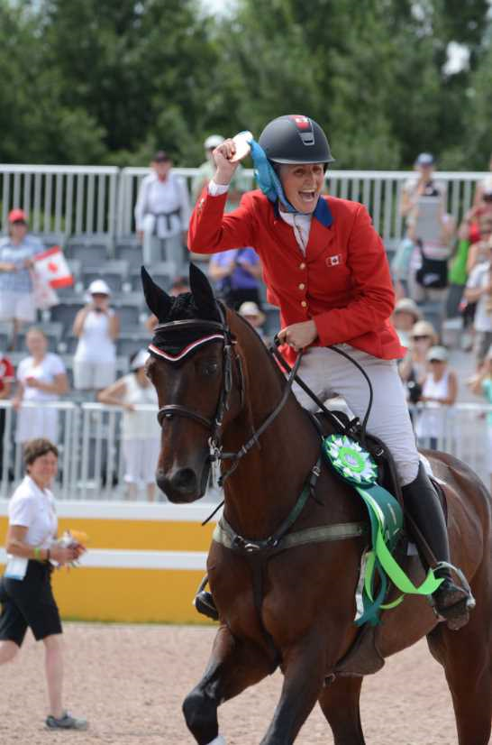 Jessica Phoenix 2015 Pan America Victory Gallop (Jenni Autry)