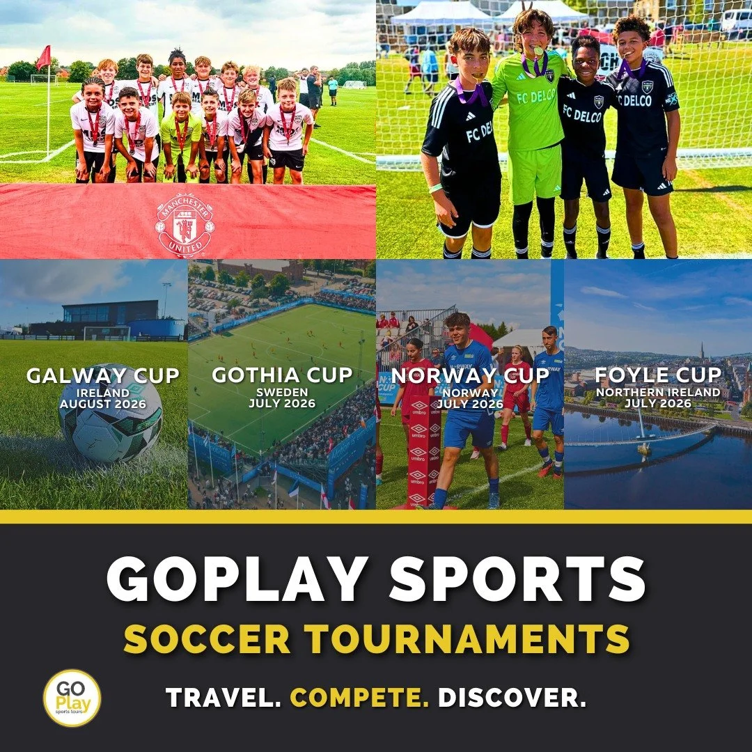 Looking for a Soccer Tournament for your team for 2️⃣0️⃣2️⃣6️⃣? 🏆🏆

GoPlay can design your bespoke tournament experience with...

Another city destination ✅ 
Tickets to Professional matches ✅ 
Pre-tournament warm-up fixture and/or training session 