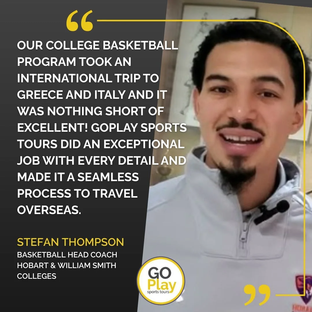 It was a honor to travel Stefan Thompson and his Hobart and William Smith Colleges Basketball team in the summer. Stefan took his side to Greece and Italy and visited Athens, Rome and Sorrento in a memorable 16-day trip of a lifetime 🏀🏀
#basketball