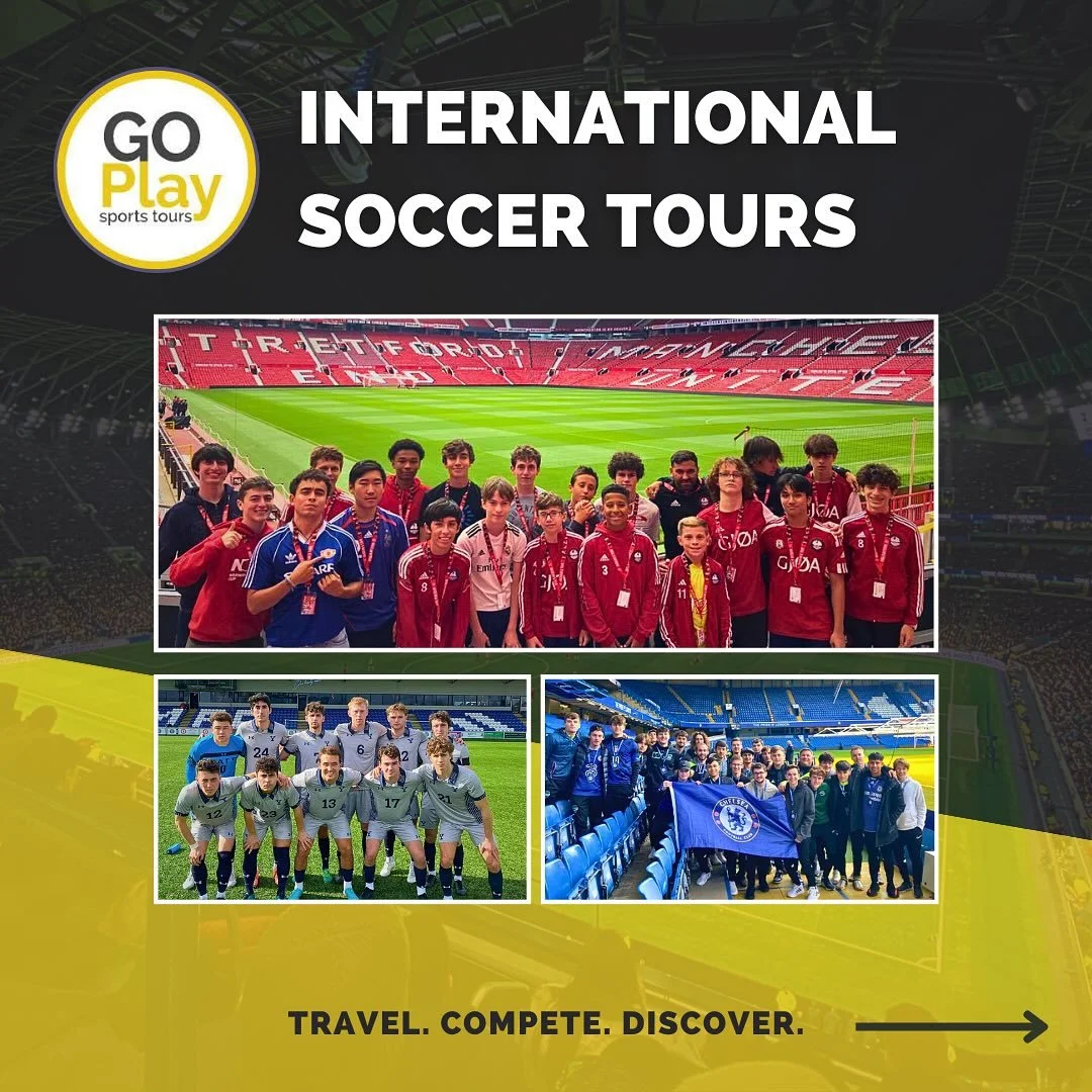 International Soccer Tours ⚽️🇬🇧⚽️🇪🇸⚽️🇮🇹⚽️🇵🇹⚽️🇳🇱⚽️🇩🇪