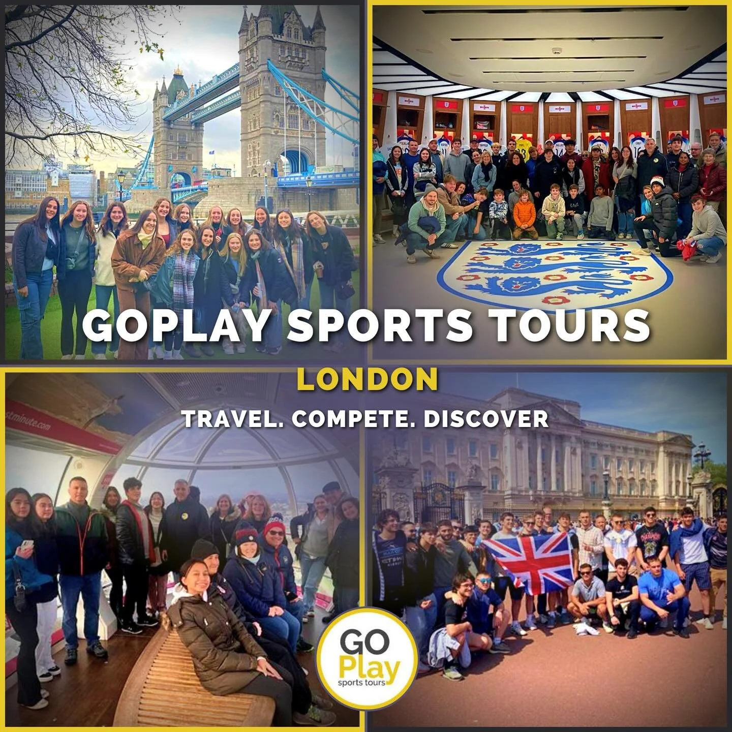 Head to England with your team and split your time between London and the Northern Cities of Liverpool and Manchester 🔵⚽️🔴⚽️