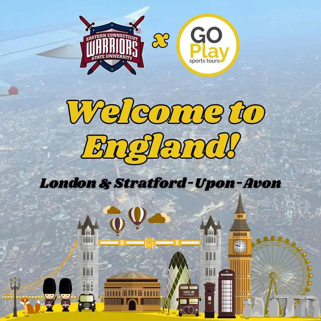 Welcome to England @ecsumenssoccer 
8-Day Trip visiting London &amp; Stratford-Upon-Avon ⚽🏴󠁧󠁢󠁥󠁮󠁧󠁿⚽🏴󠁧󠁢󠁥󠁮󠁧󠁿