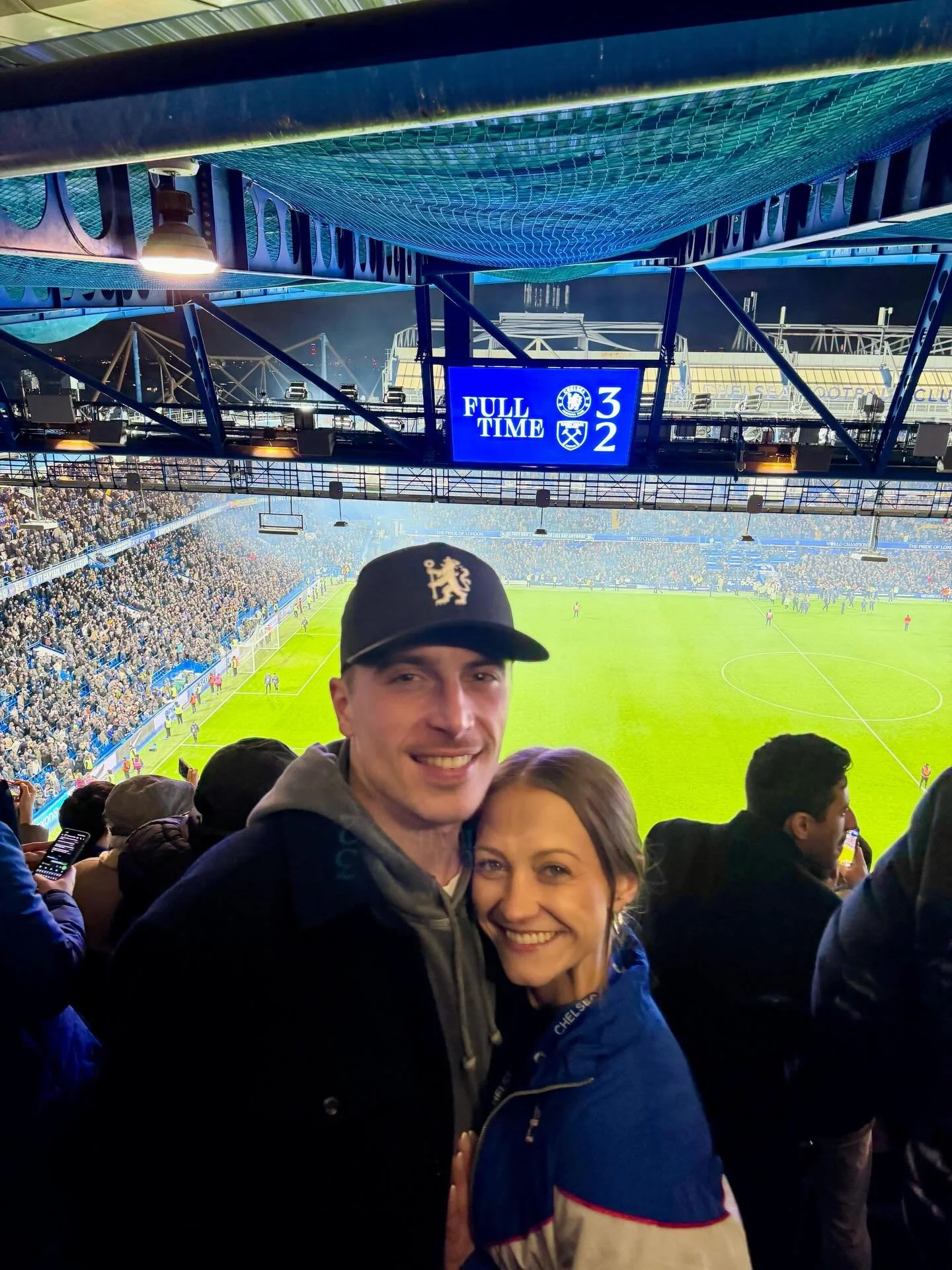 Coach Dillon from @ssselect enjoying the Museum hospitality package at @chelseafc 🔵👍