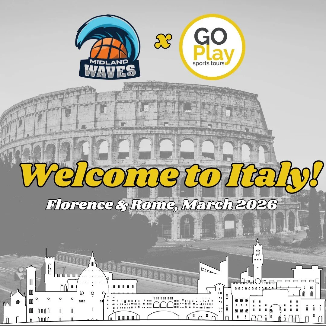 Good Luck in Italy @midlandwaves 🇮🇹🏀