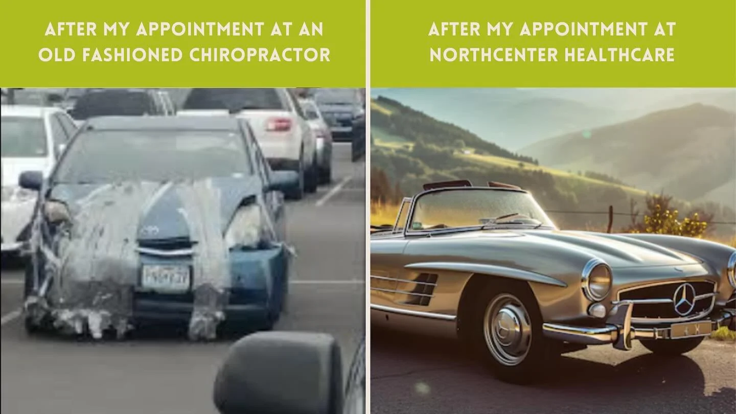 Are you tired of temporary fixes and therapies that act like duct tape on this broken down Prius?
🌿
At Northcenter Healthcare we provide a clear and sustainable roadmap from injury to healthy movement and improved function!
🌿
We do this by using an