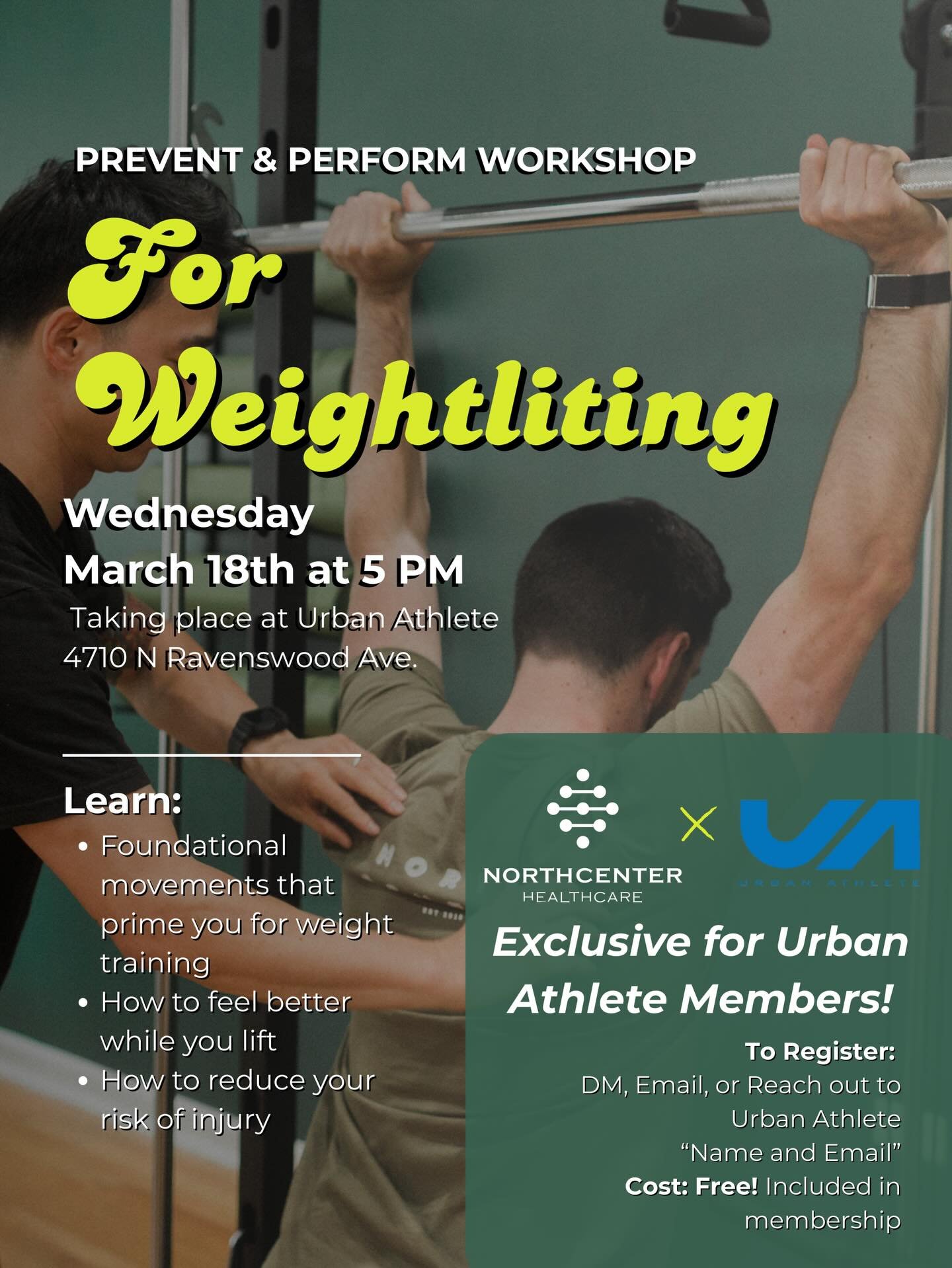 Join @dr.zachmain in an exploration of foundational movements that support weightlifting and cues that will help to keep you safe as you get stronger day in day out!
🌿
To book DM Urban Athlete!
🌿
Move. Improve. Thrive