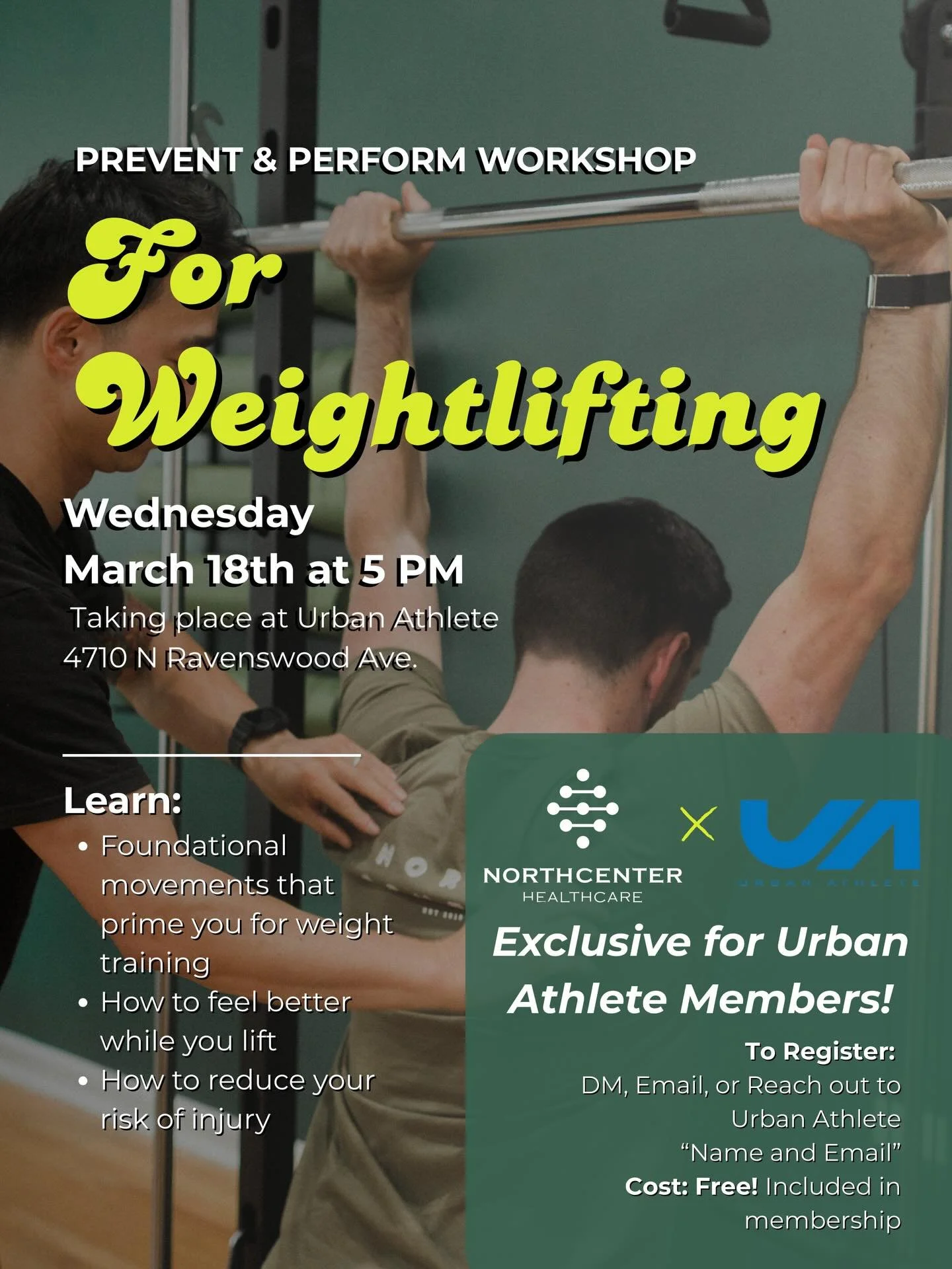 Join @dr.zachmain in an exploration of foundational movements that support weightlifting and cues that will help to keep you safe as you get stronger day in day out!
🌿
To book DM Urban Athlete!
🌿
Move. Improve. Thrive