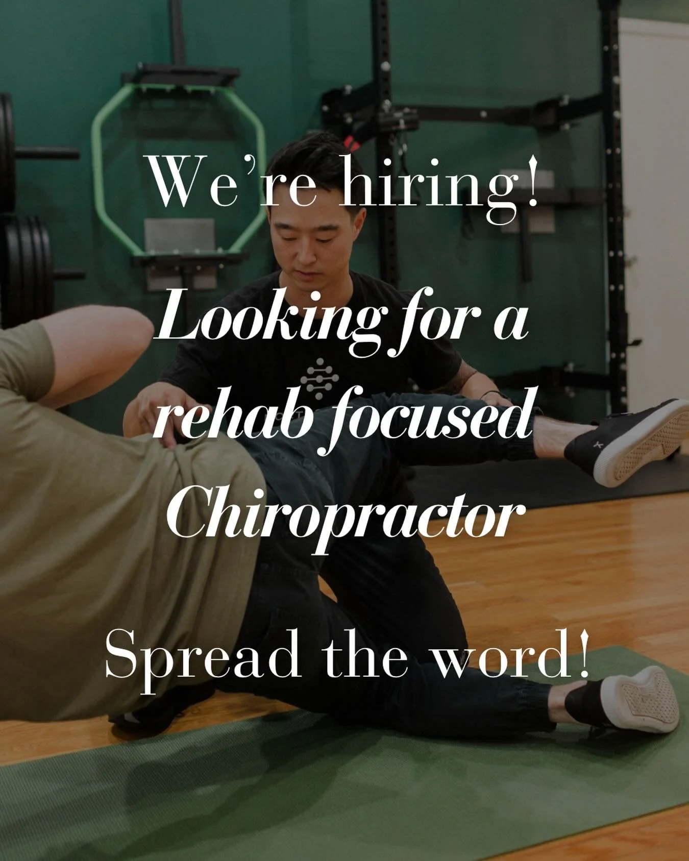We are looking for a rehab focused chiropractor. DNS experience is a plus but not necessary. Must have their license already. We are growing and we would appreciate the help with our patient load!
🌿
DM for more information! #hiringdcinchicago