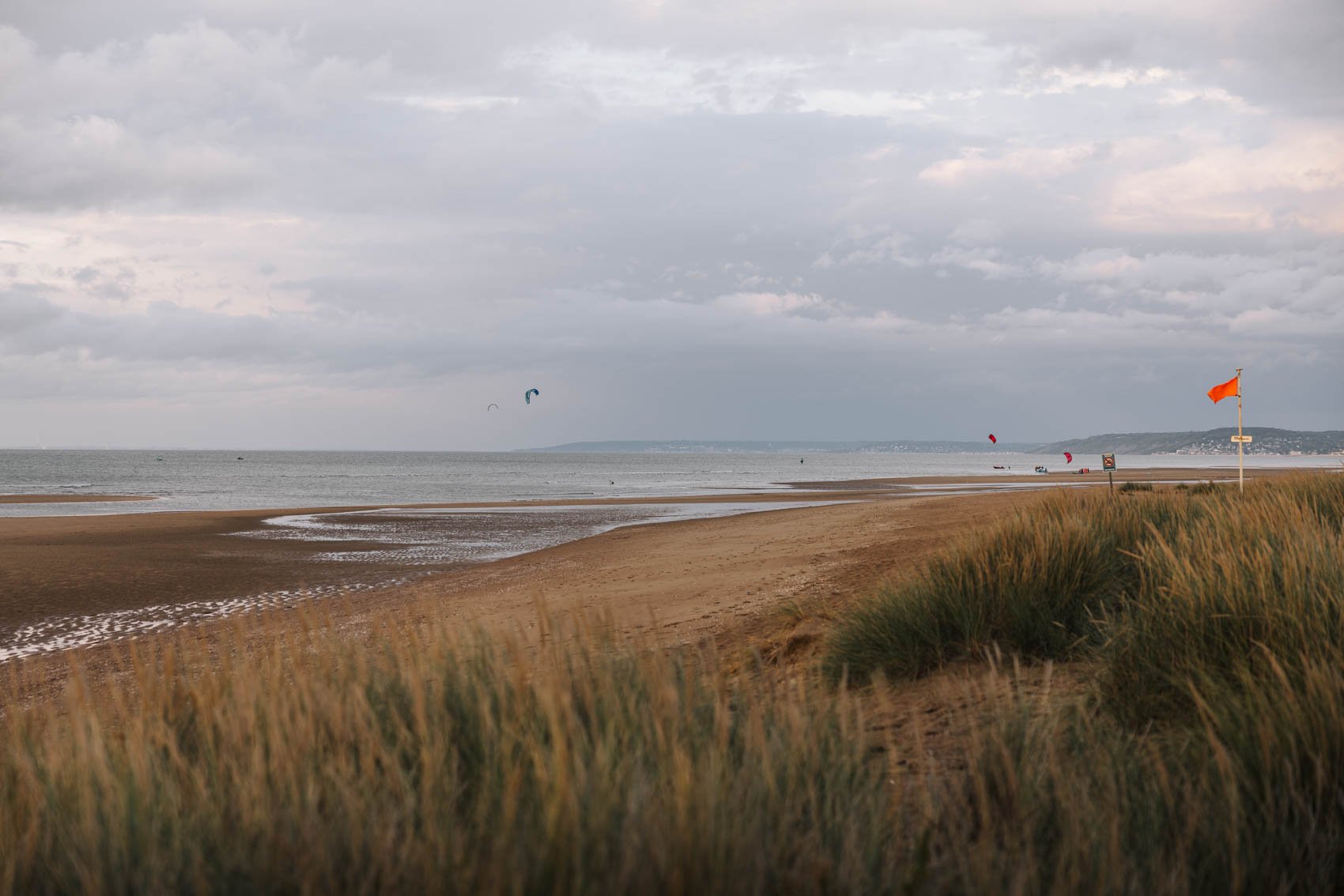 Week end Normandie Pays Auge dunes Merville Franceville estuaire orne coucher soleil