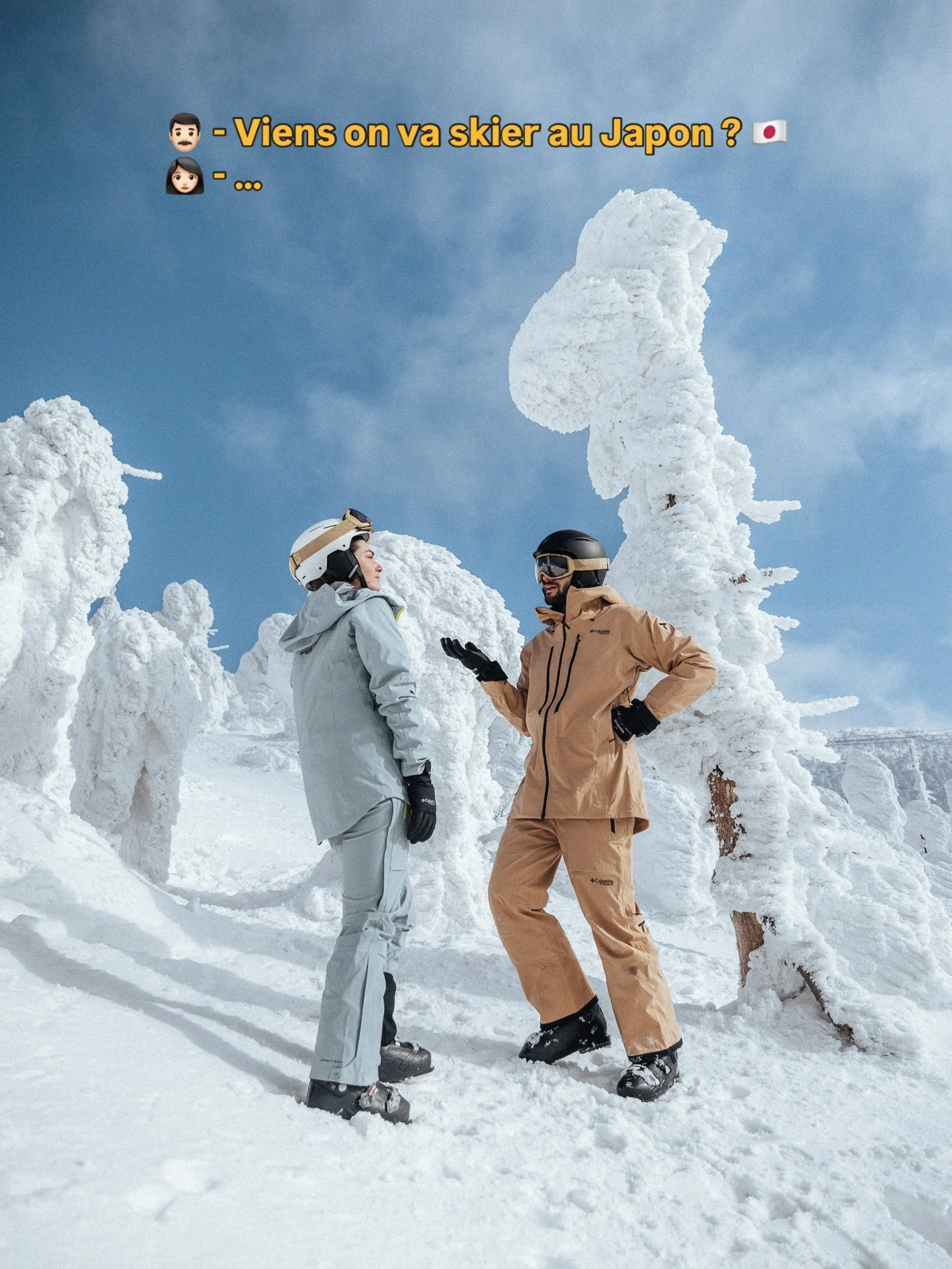 Bye la raclette, bonjour les baguettes 🥢 

Un &Eacute;NORME kiff que de r&eacute;aliser ce r&ecirc;ve de skier au Japon. Ici, on oublie nos petites habitudes bien de chez nous pour se laisser porter par le rythme japonais. Tout ce que l&rsquo;on ven