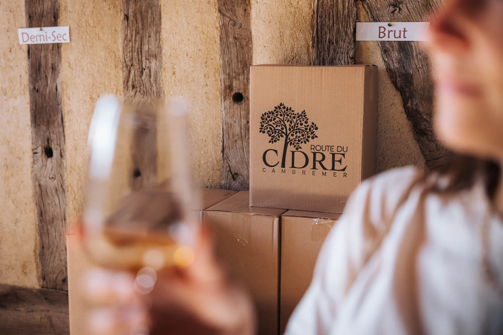 Week end Normandie Pays Auge route du cidre pomme carton dégustation