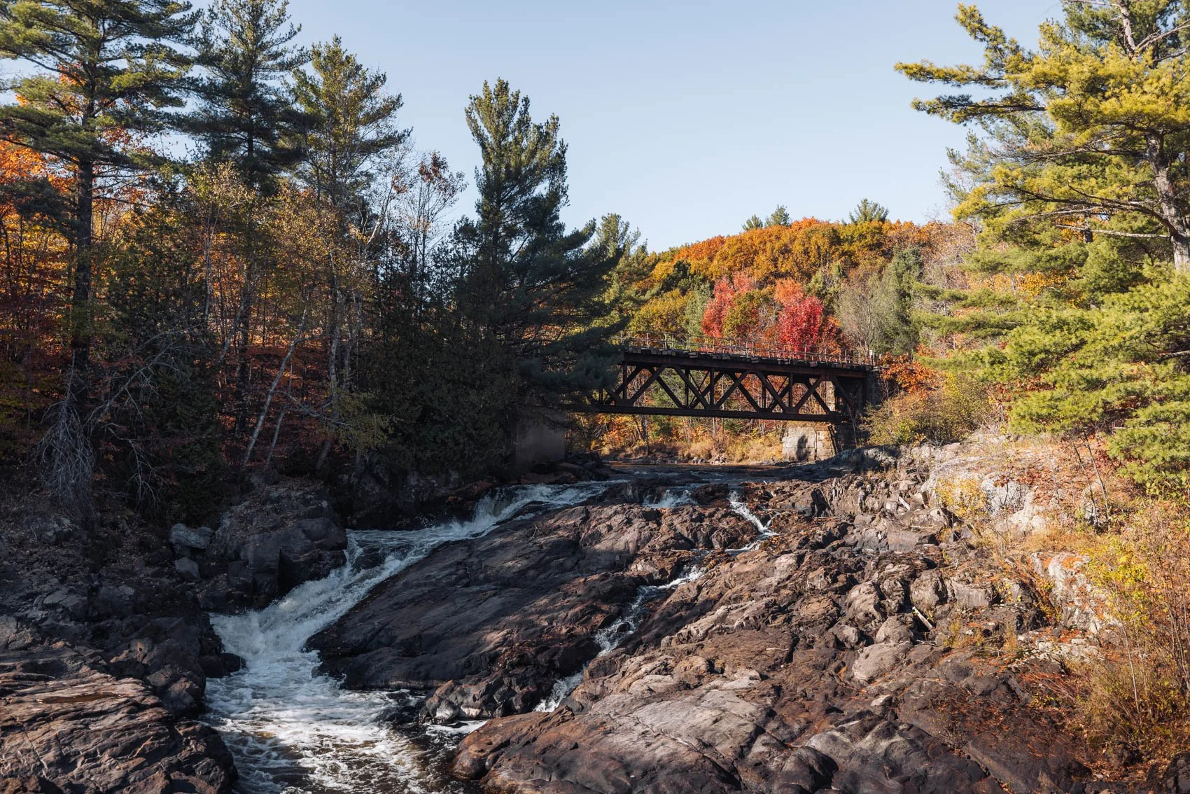 Itinéraire road trip Québec Automne Parc Lanaudière Mauricie chutes sainte Ursule
