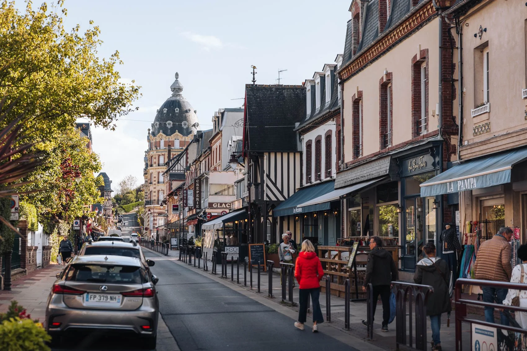 Week end Normandie Pays Auge Houlgate centre ville