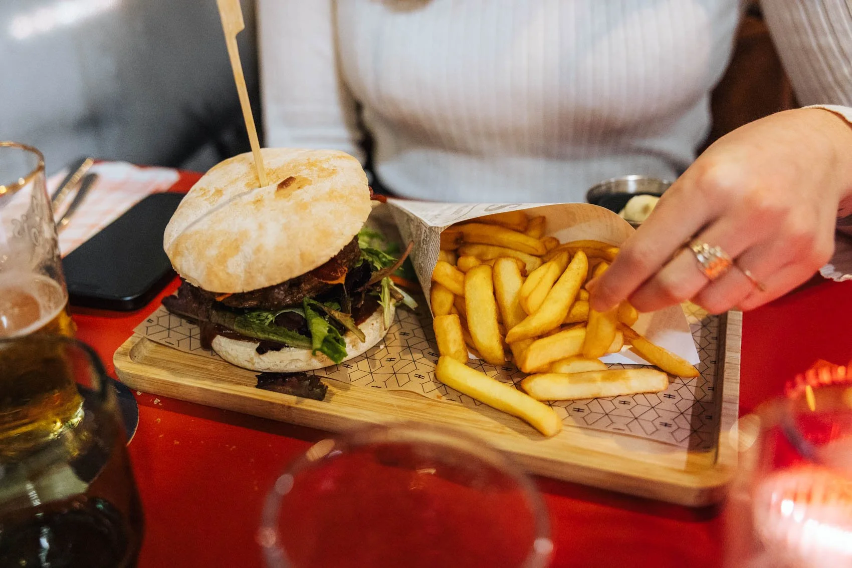 Louvain Leuven Belgique bonnes adresses restaurant De Hoorn plat