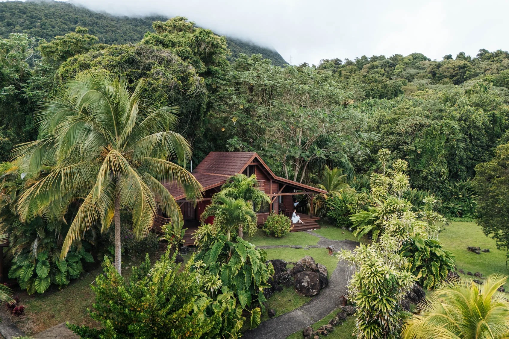 Hôtel Jardin Malanga Guadeloupe Basse Terre ecolodge cottage lodge nature soufrière