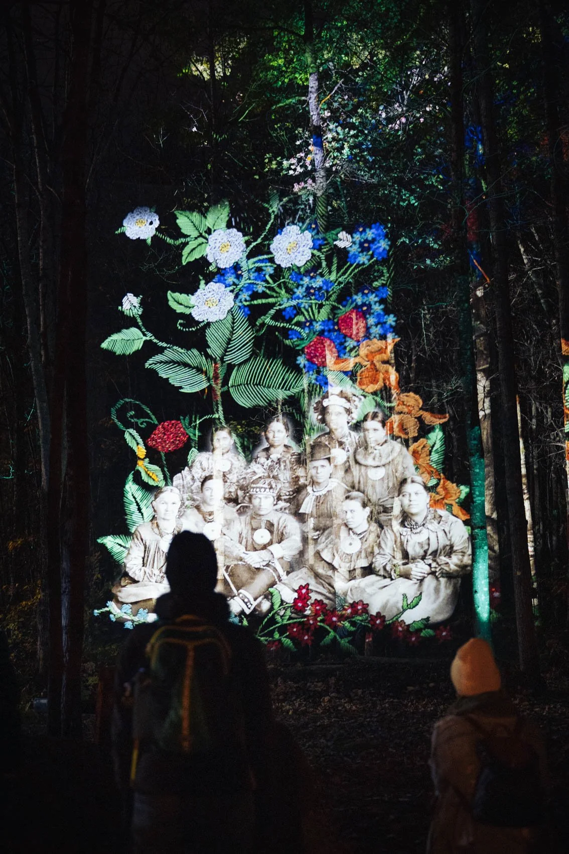 Itinéraire road trip Québec Automne Wendake Onhwa Lumina expérience arche wendat nuit