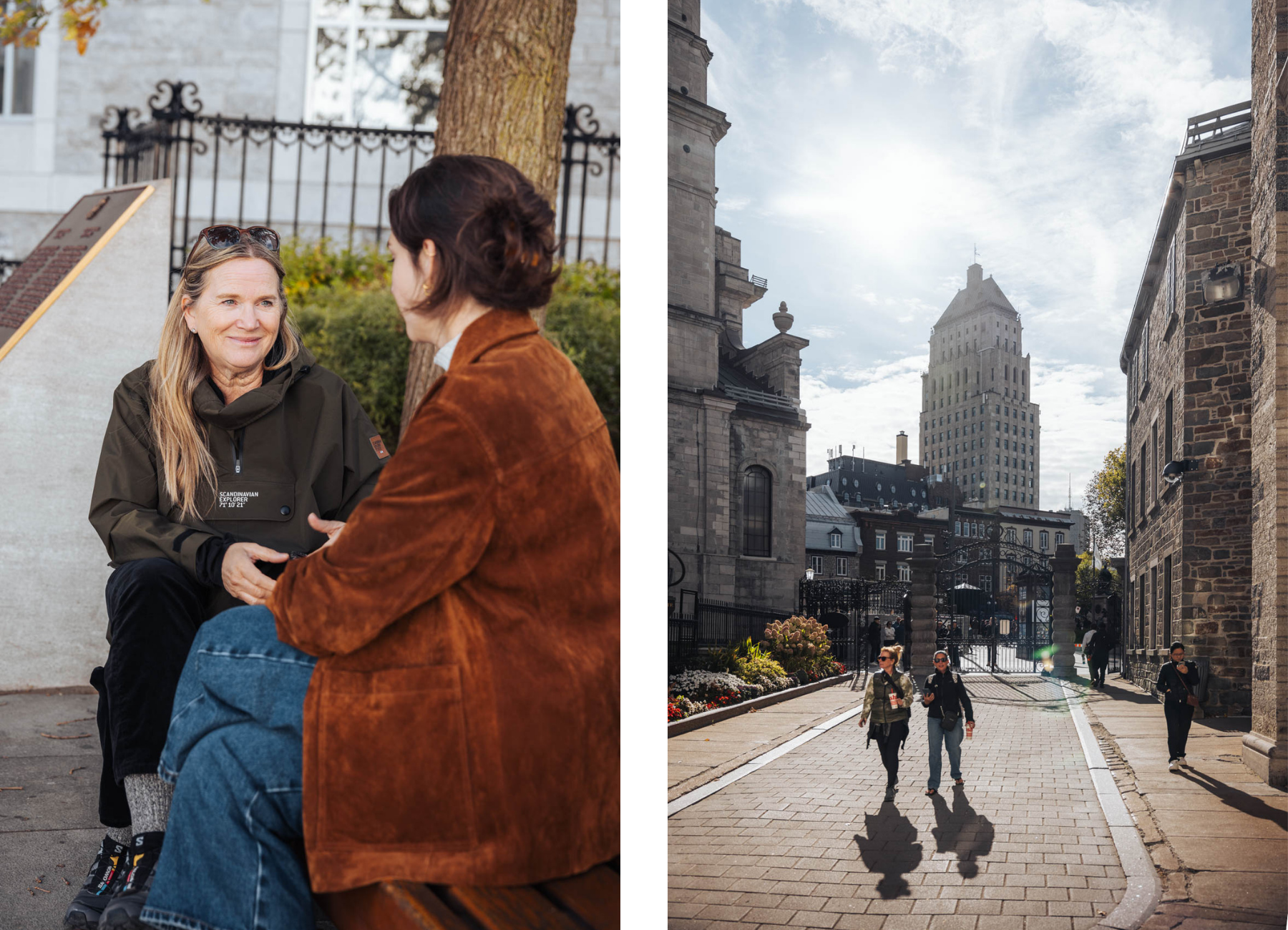 Itinéraire road trip ville Québec Automne visite guidée guide office tourisme