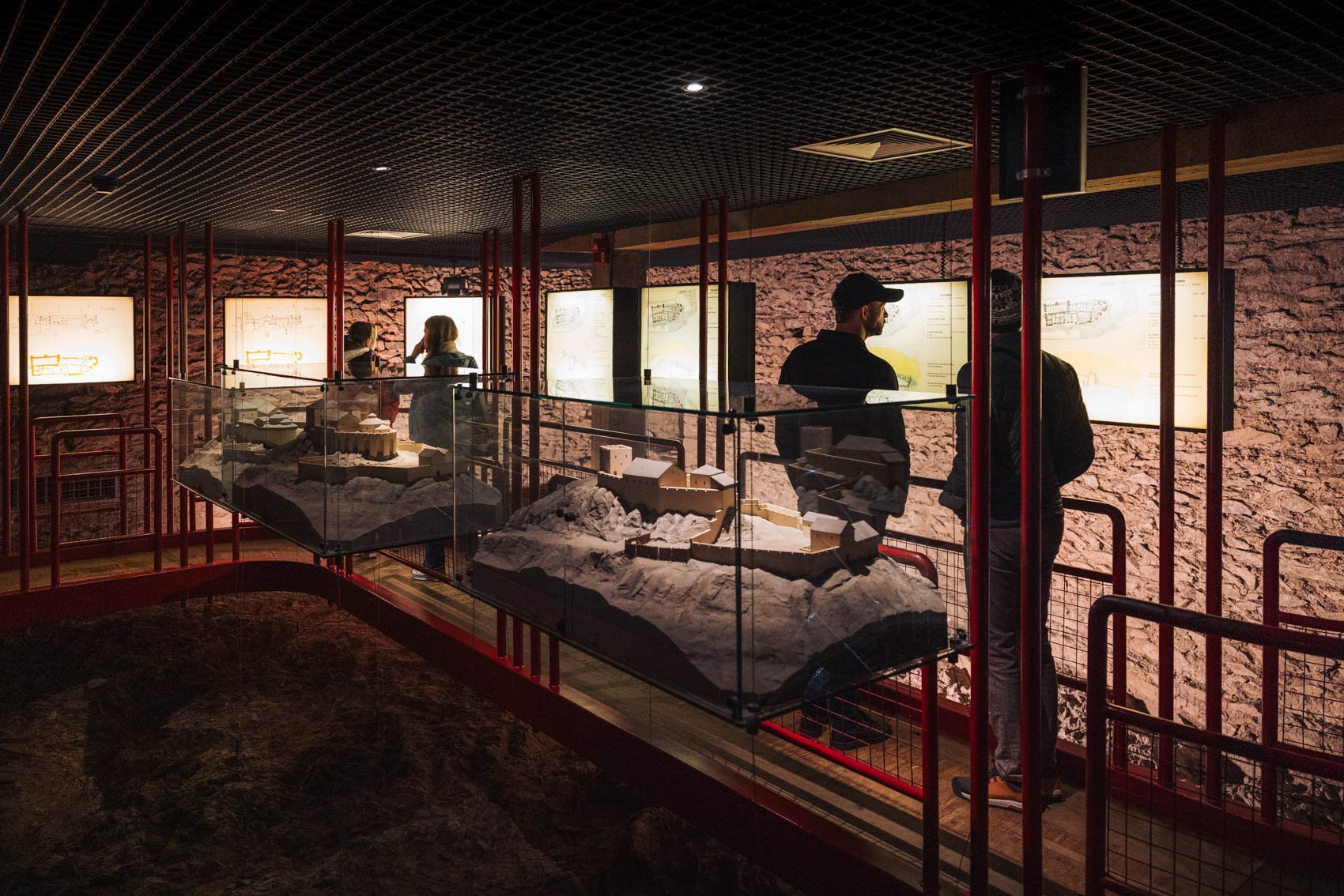 visiter Luxembourg ville Vianden château intérieur musée