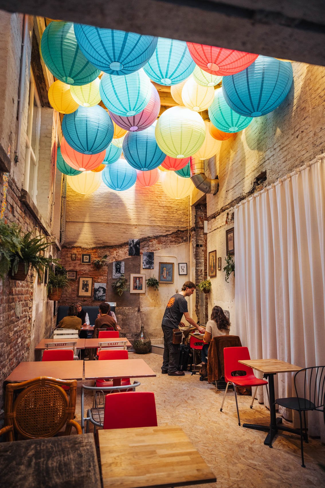 Louvain Leuven Belgique bonnes adresses restaurant Optimist intérieur salle