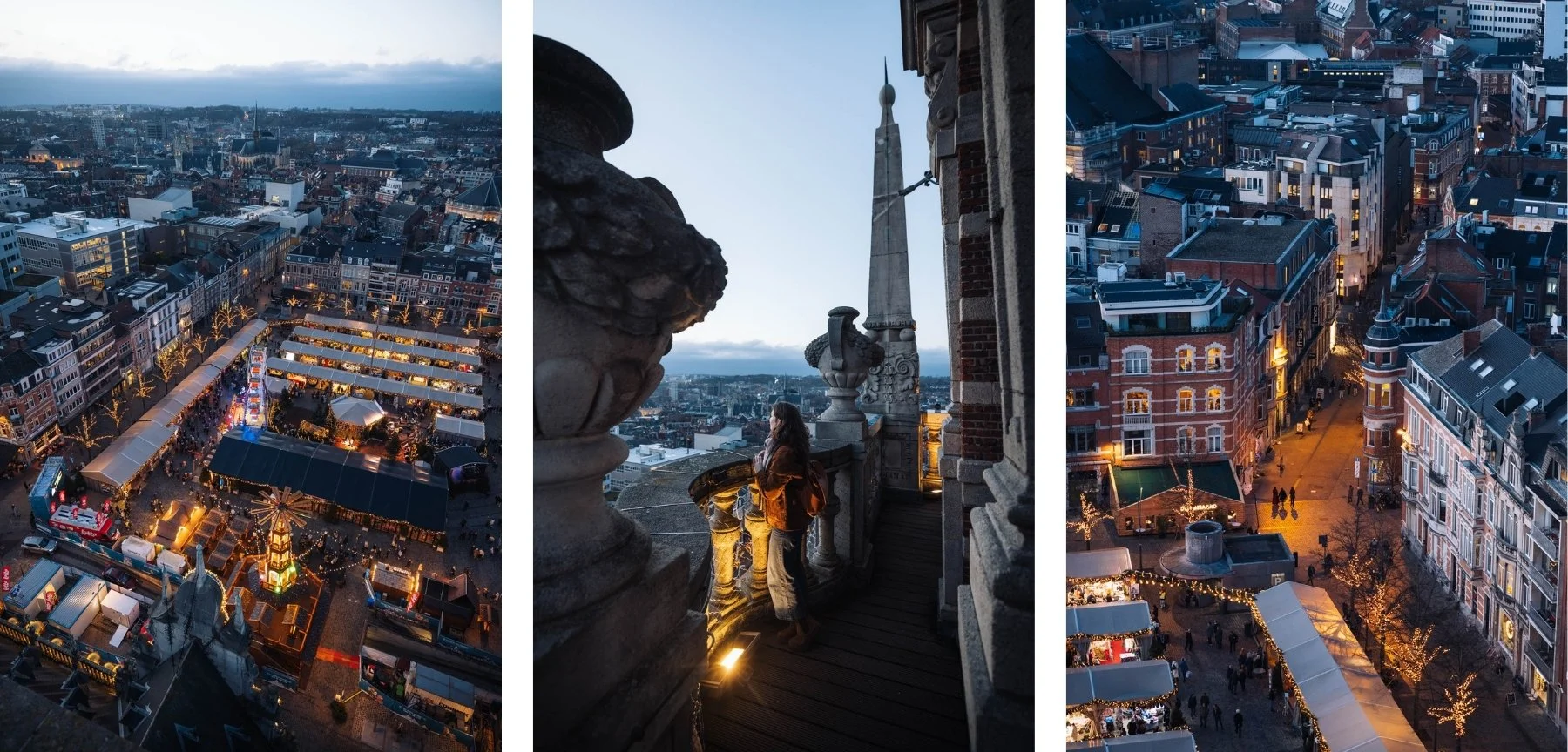 Louvain Leuven Belgique KU université bibliothèque universitaire tour vue panoramique ville