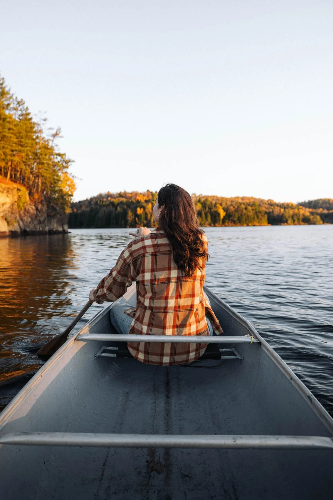 Itinéraire road trip Québec Automne Parc Lanaudière Mauricie Pourvoirie du lac blanc canoe kayak