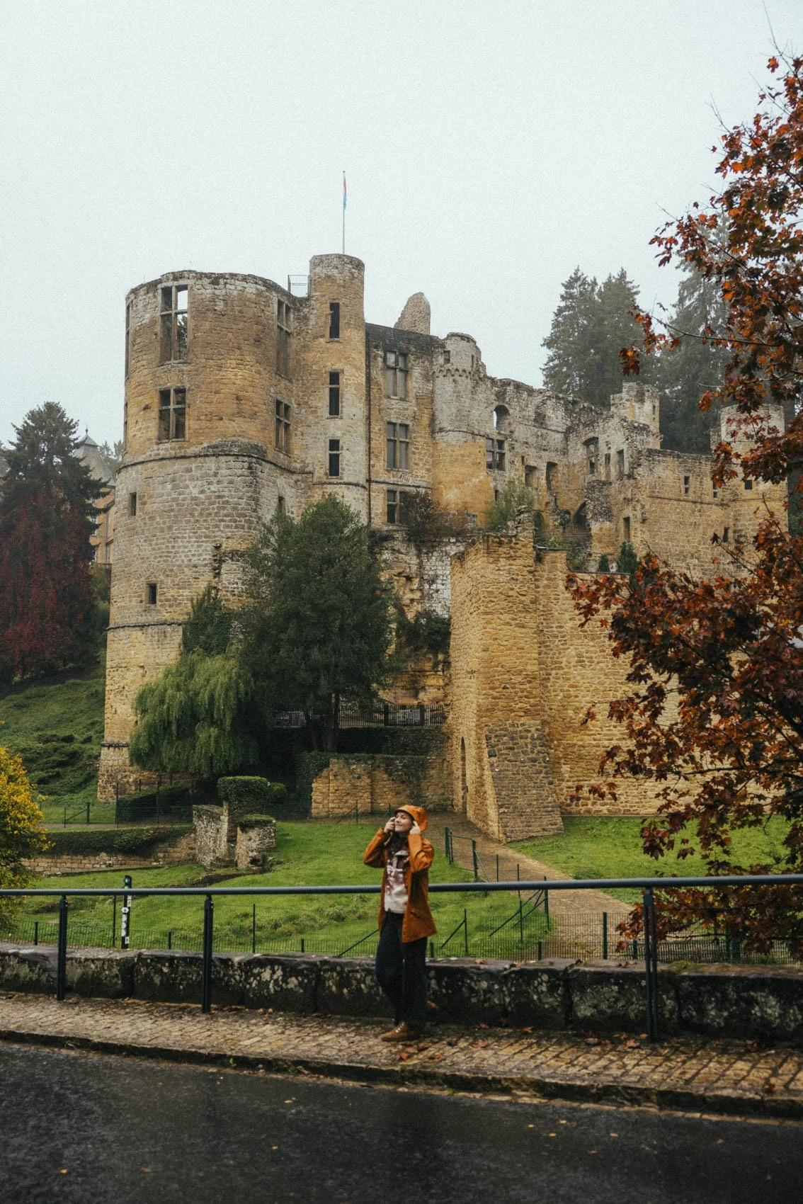 visiter Luxembourg château de Beaufort extérieur