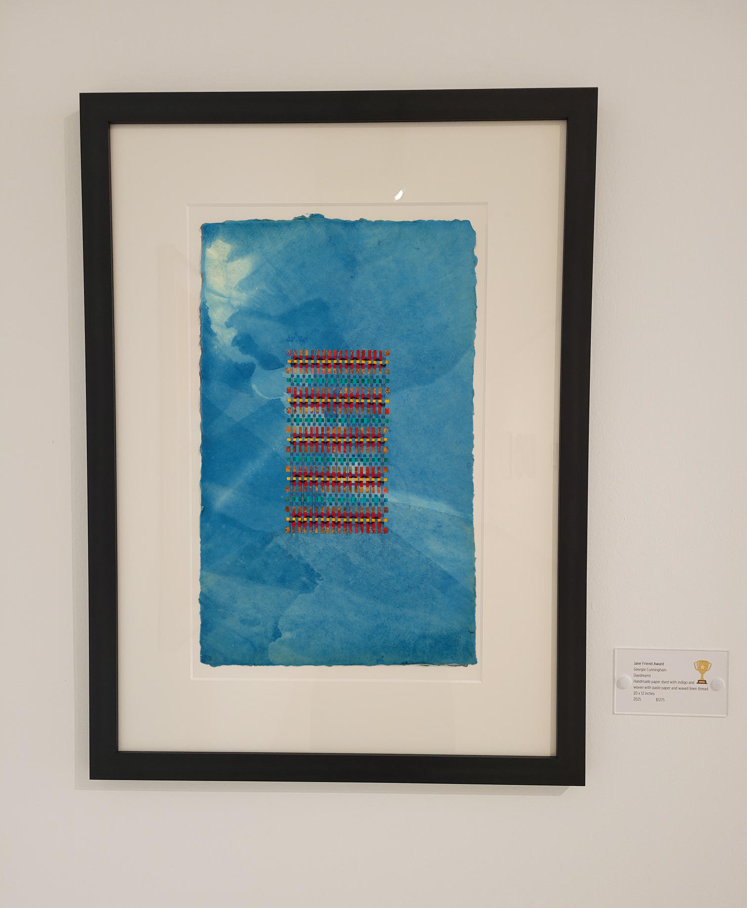    Brand 54 Annual National Juried Exhibition of Works on Paper;   The Brand Library and Art Center, Glendale, California; Recipient of the Jane Friend Award 