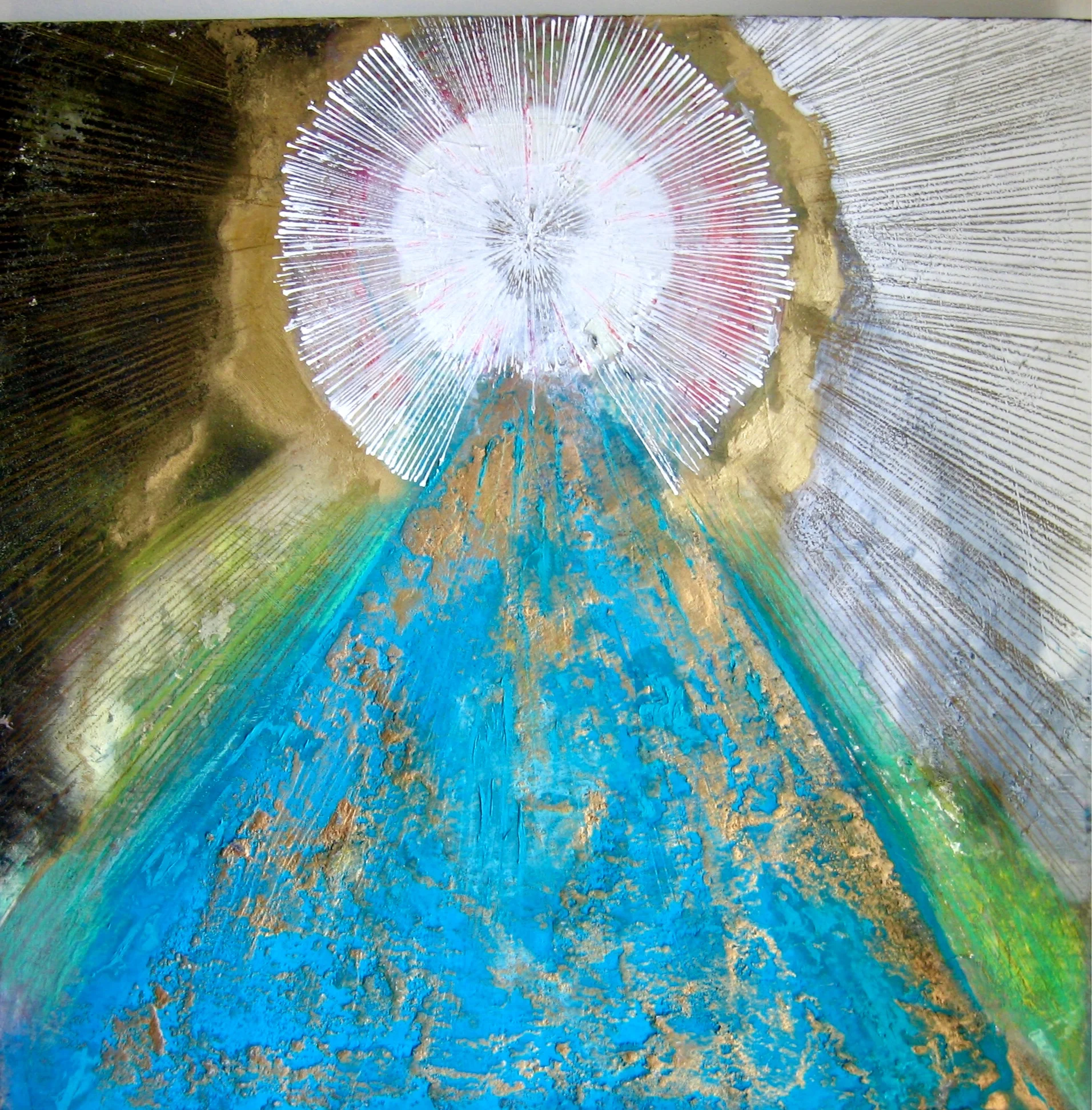 Black and white light play