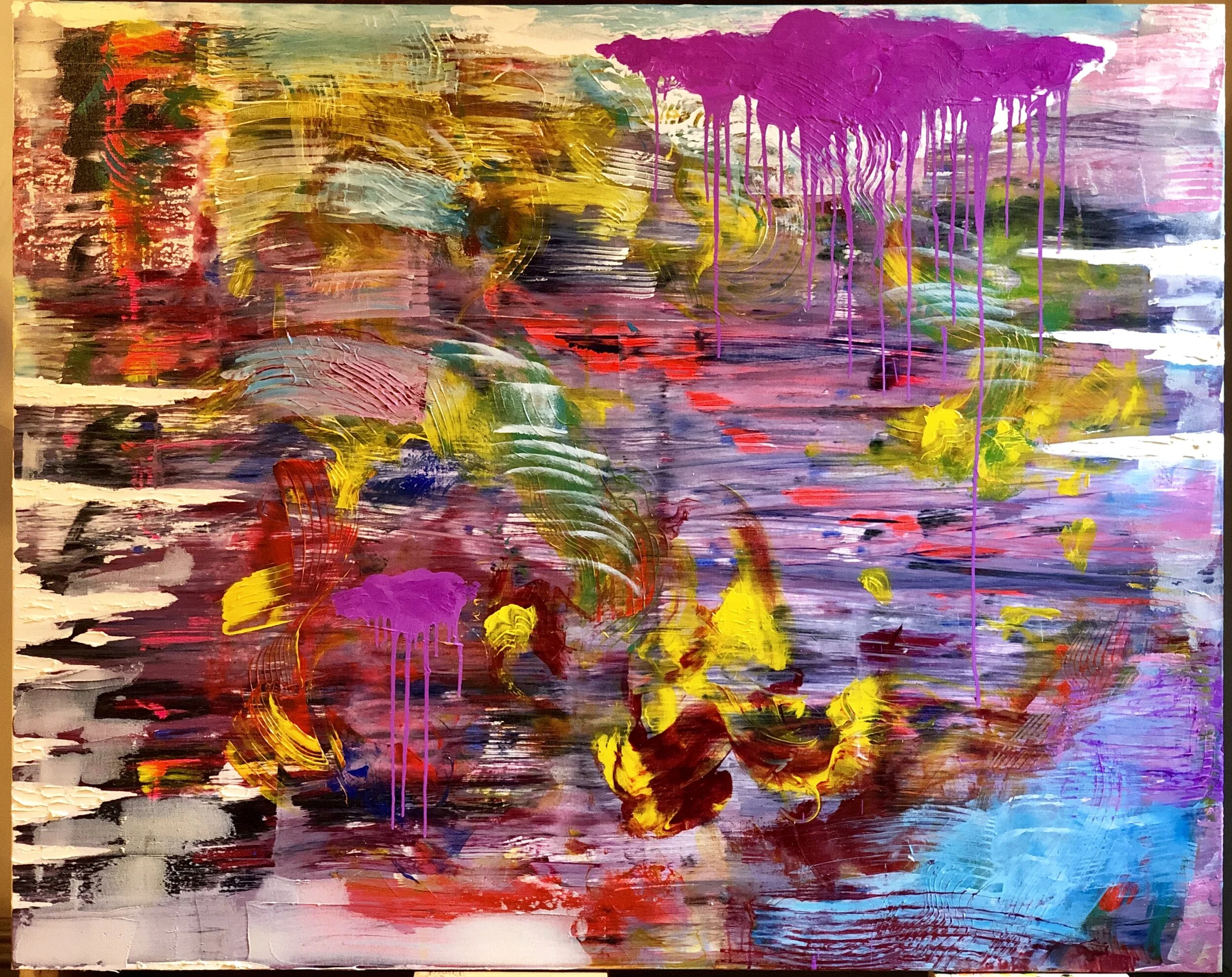 PURPLE RAIN ( series of Earth Resonance 7.83)