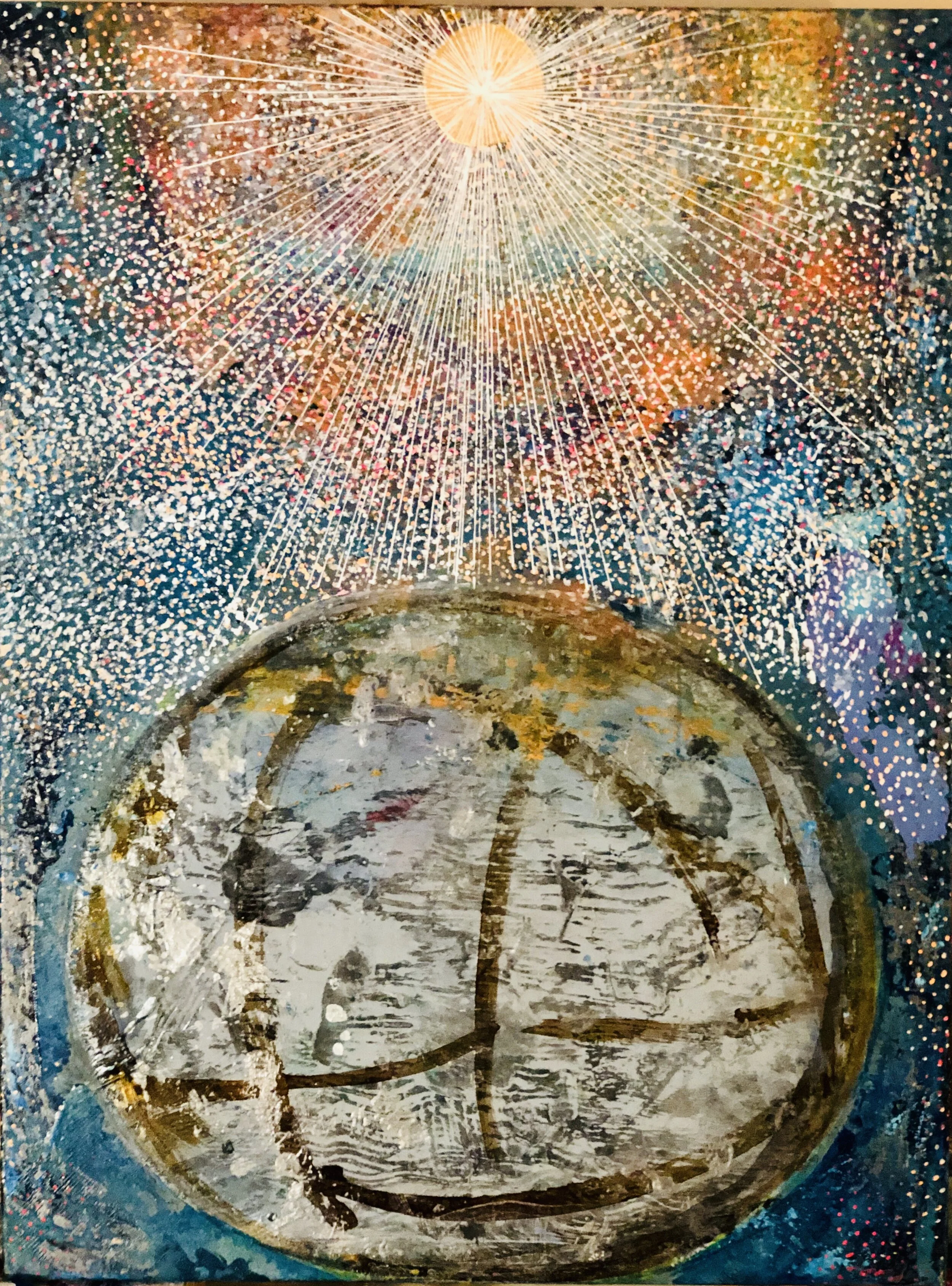 Little light for the Earth