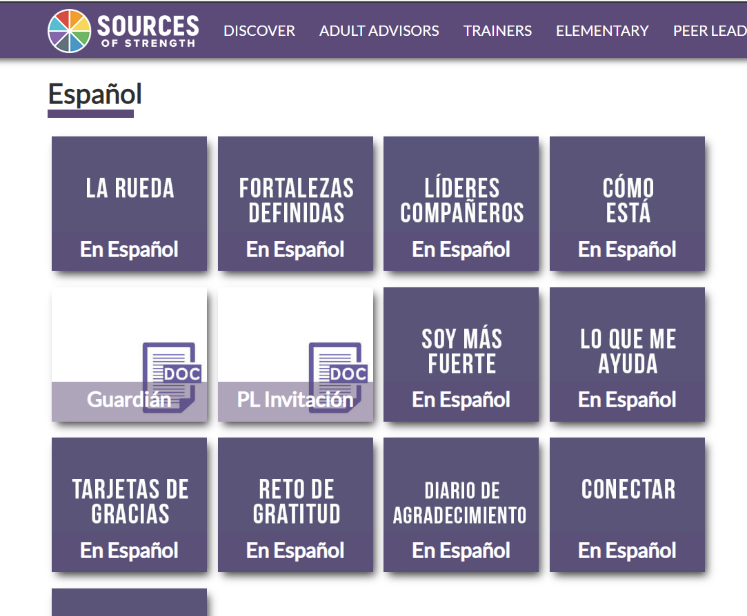 Campaign Materials (Spanish) (Copy)
