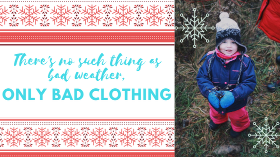 WILD CHILD: What to Wear for Cold Outdoor Play