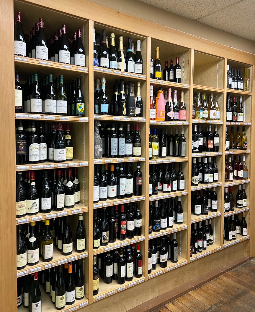 Naramata General Store Wine Wall.jpg