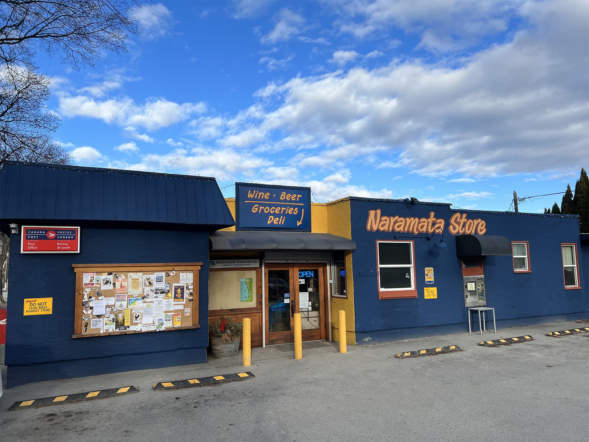 Naramata Store Blue Sky.jpg