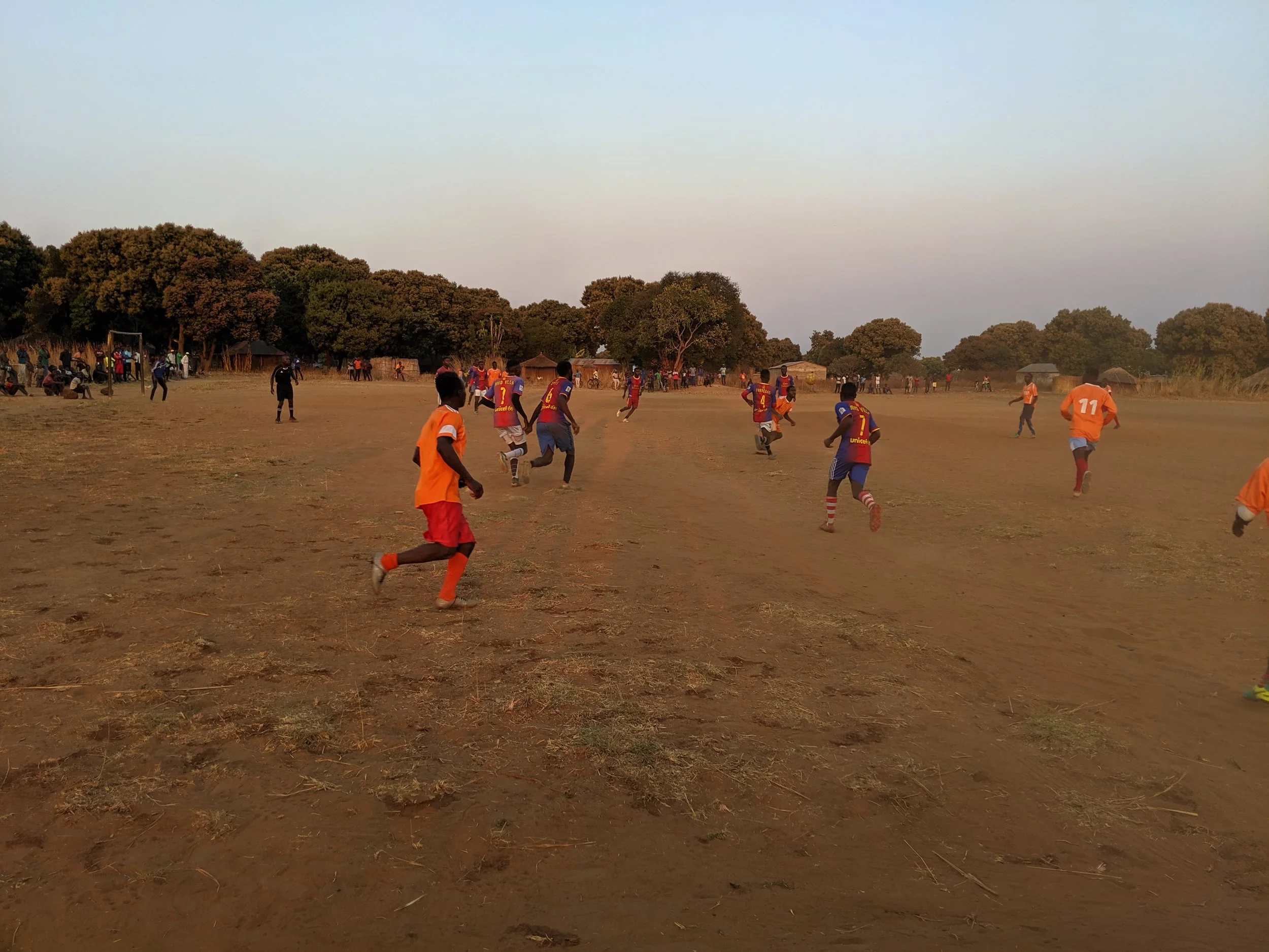 Shamiyoyo vs. The Shockers near the market. Shamiyoyo came back to win 2-1.