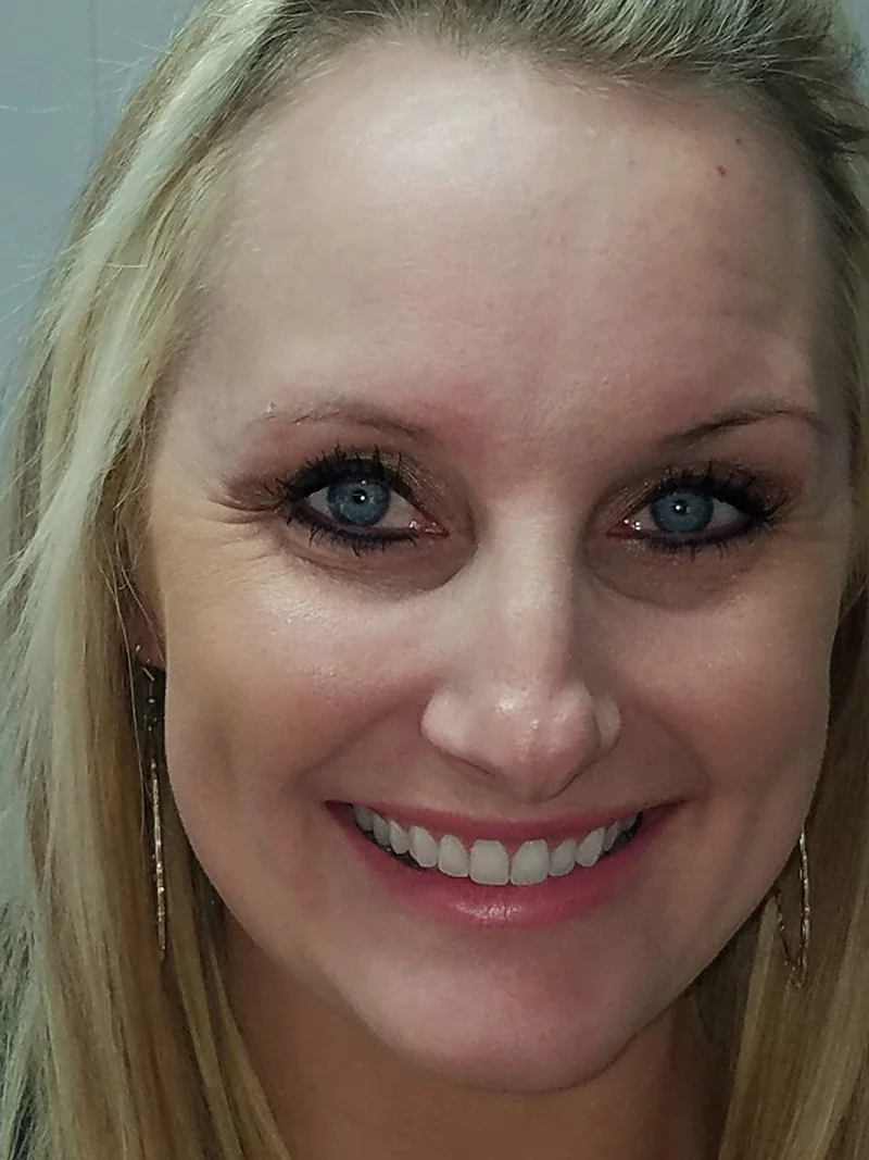 When a new client comes in for brows, a before photo is taken.