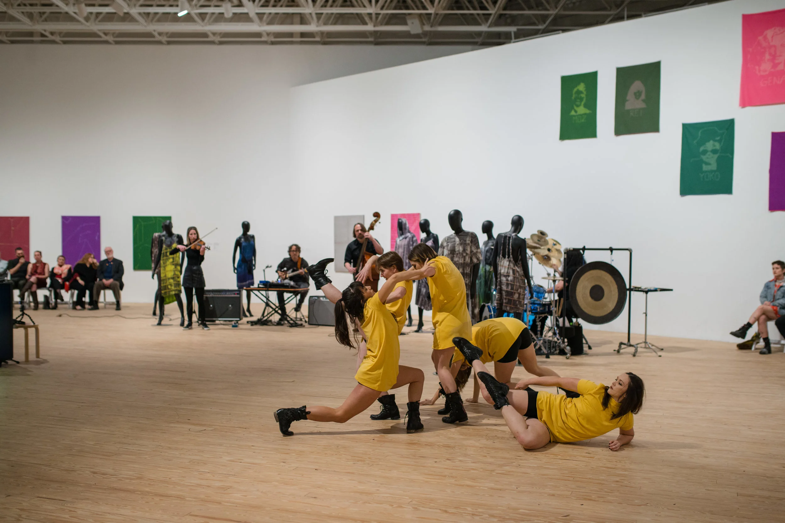 "Abstraction in the Key of Yellow" - 2019 - Photo Courtesy of Contemporary Arts Museum of Houston 