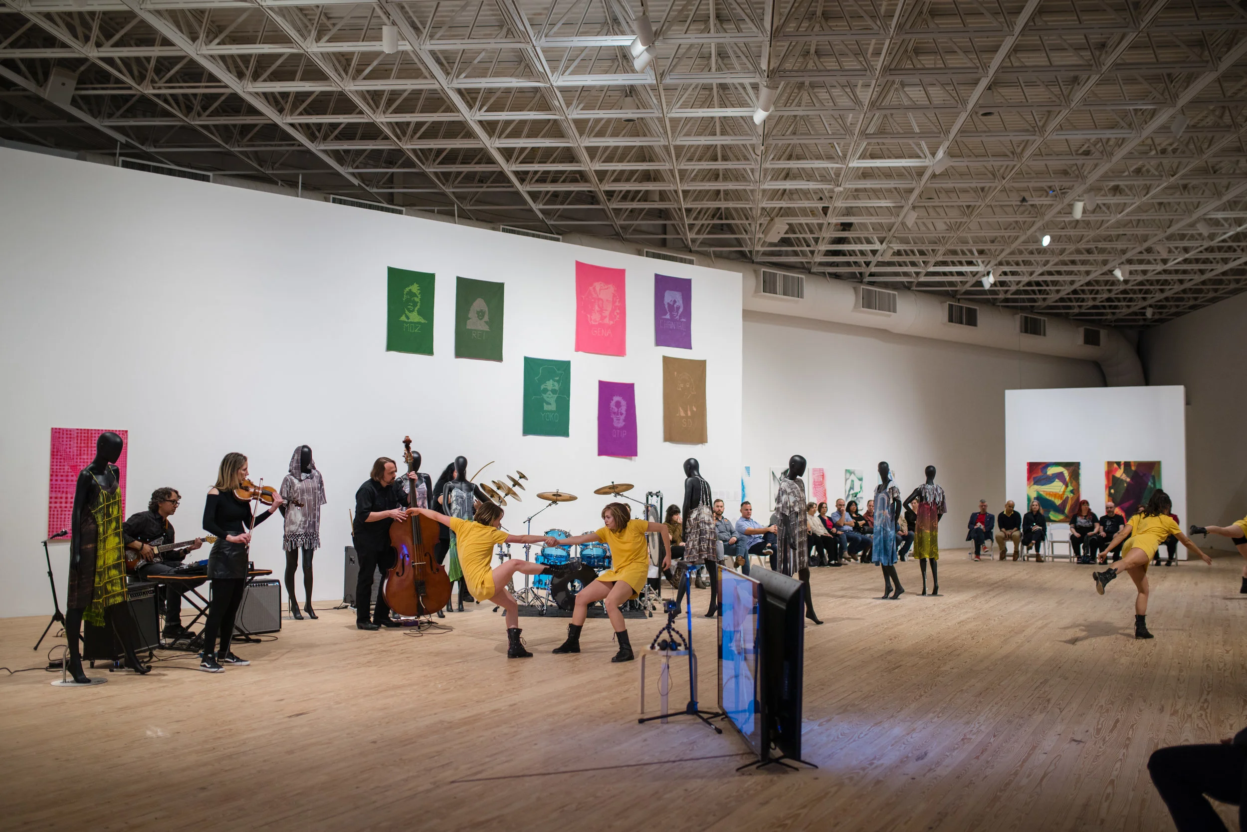 "Abstraction in the Key of Yellow" - 2019 - Photo Courtesy of Contemporary Arts Museum of Houston