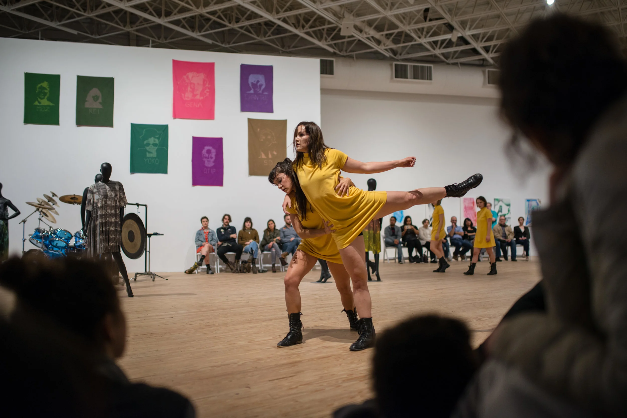 "Abstraction in the Key of Yellow" - 2019 - Photo Courtesy of Contemporary Arts Museum of Houston