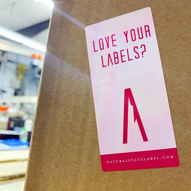 💕 We love our clients and their labels. Happy Valentine&rsquo;s Day everyone.