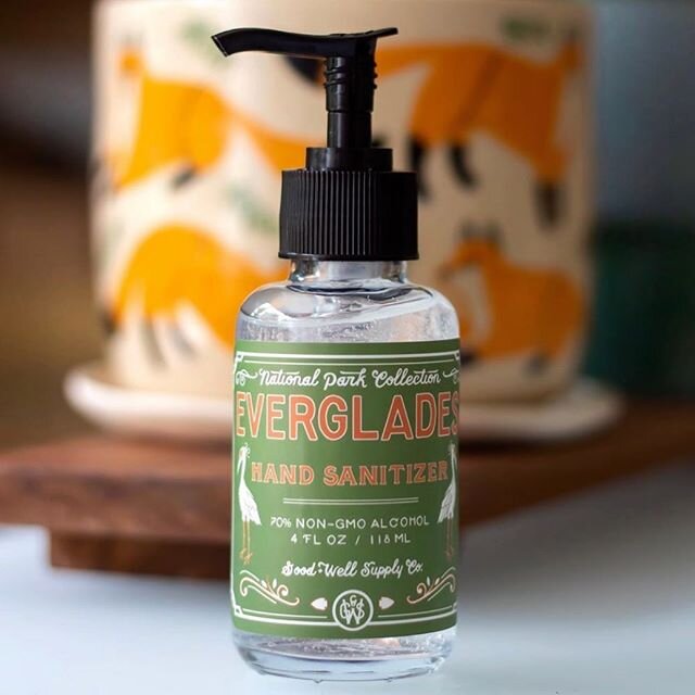 Whole knew 2020 would be the year of great looking hand sanitizer labels. 📷: @goodandwellsupplyco