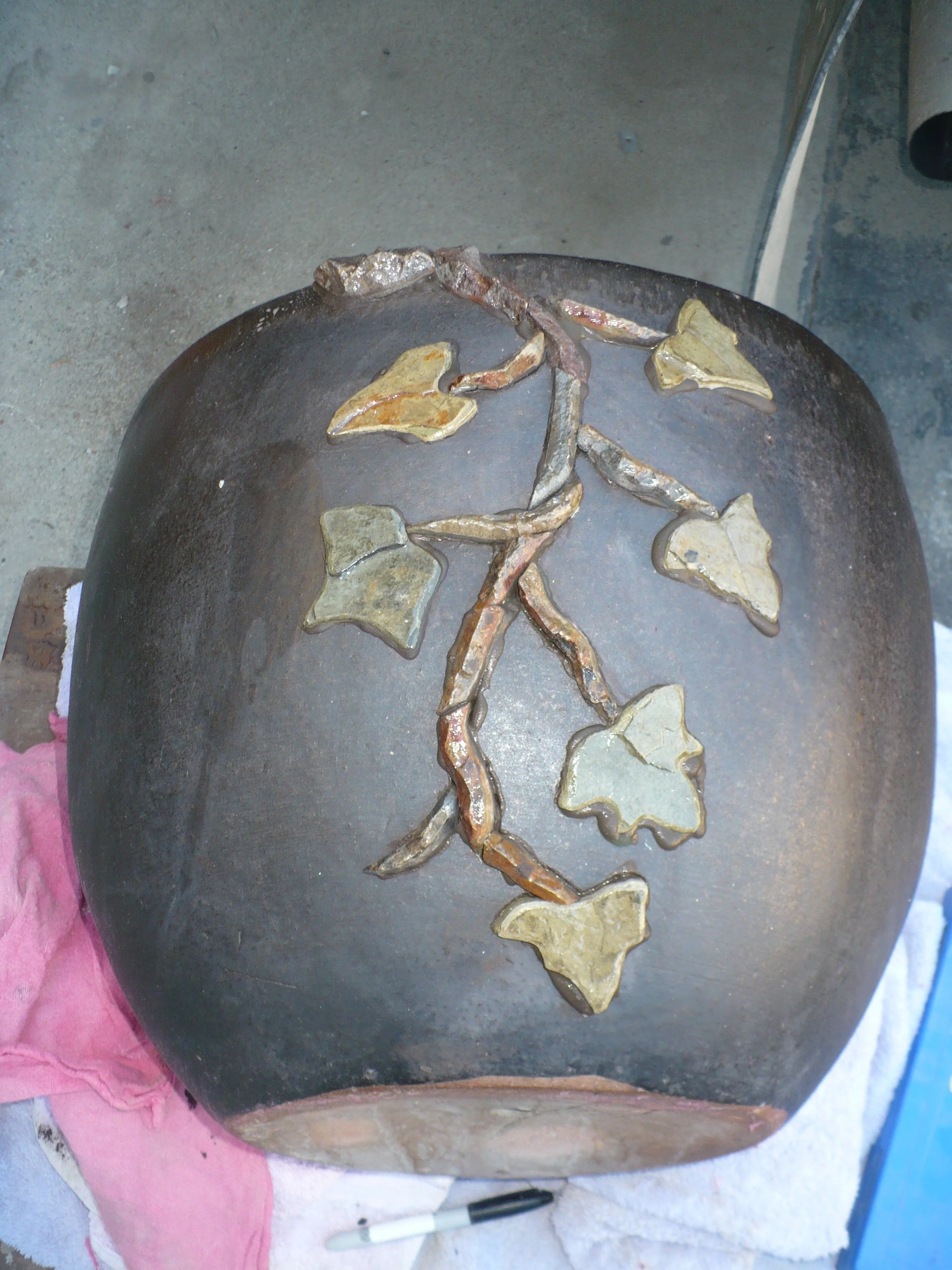 Pot - Stone - Sculpting - Polish - Inlay - Creative - Special Project 3.JPG