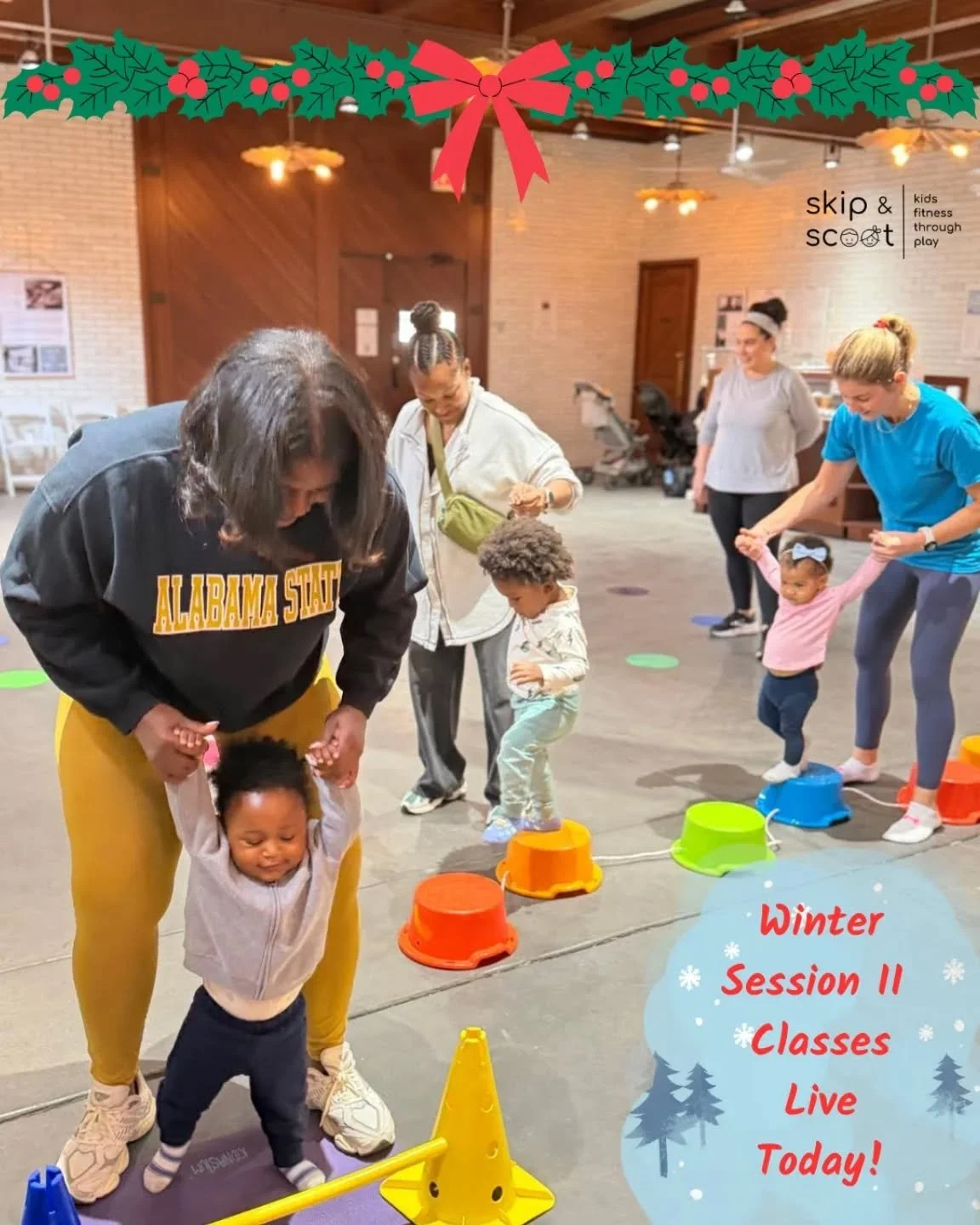 Winter Session II classes are LIVE TODAY (Jan-March)! 🙌🏻❄️ Gross motor learning but make it cozy. 😍

Grab your spots and request a few gift cards from family for future sessions! Link in bio to gift cards 💌! (And, they don't expire! 🥳)

See you 